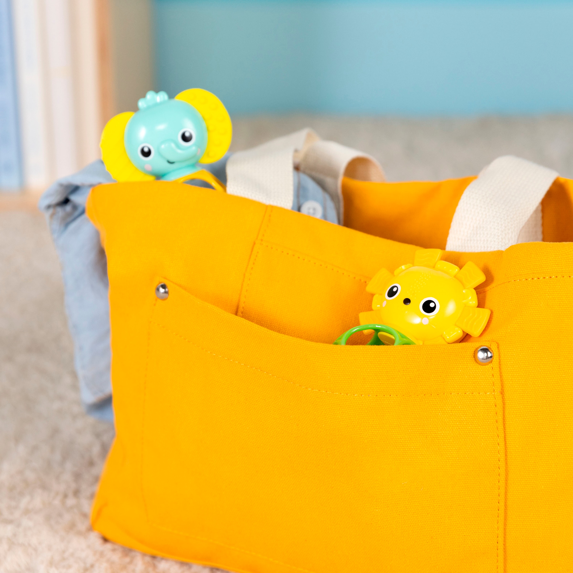 Bright Starts Jouet de préhension »Soother Pals Easy-Grasp Teether Toys«