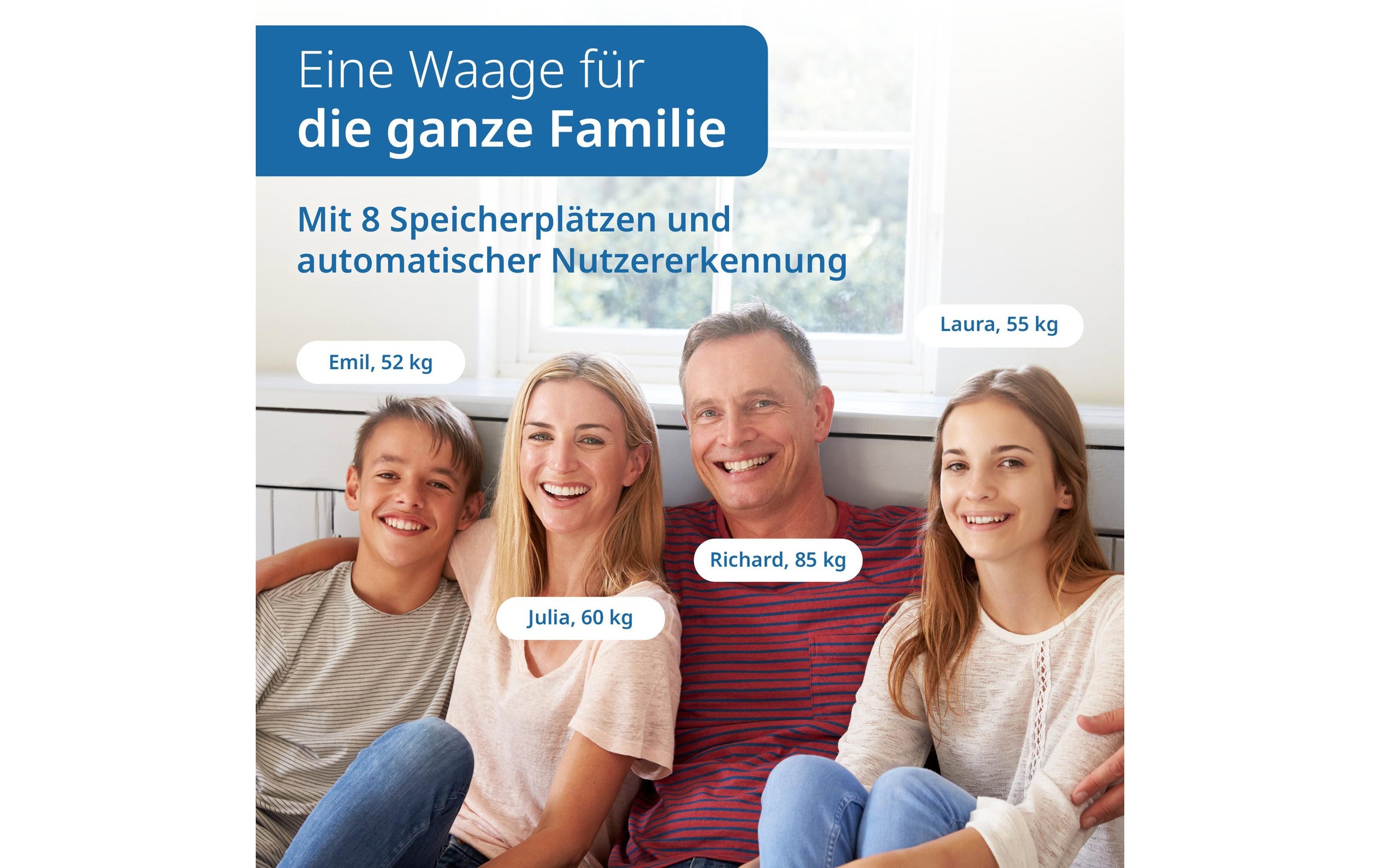 ADE Pèse-personne »Emmy« Diagnosewaage