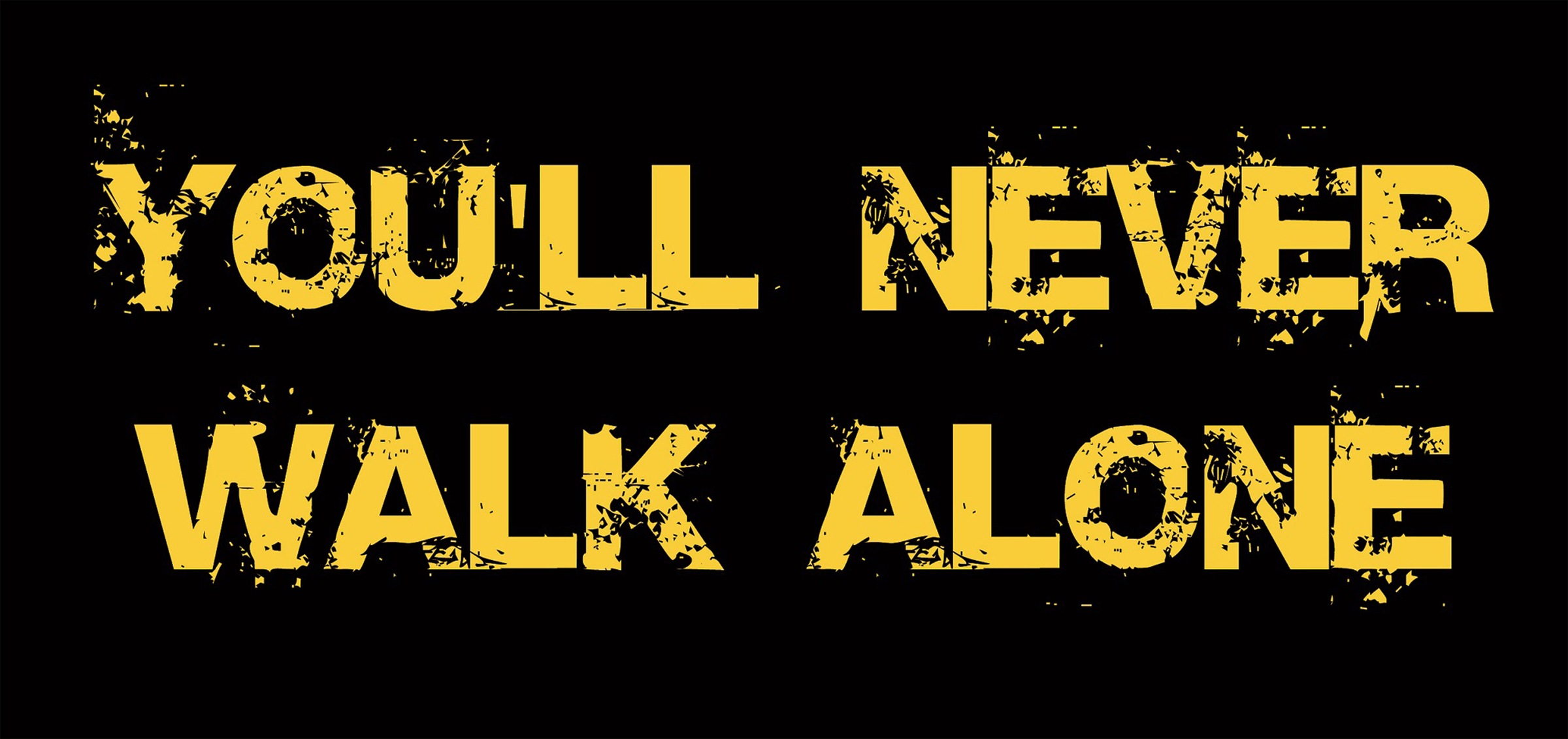 Image of Bönninghoff Leinwandbild »You'll never walk alone«, (1 St.) bei Ackermann Versand Schweiz