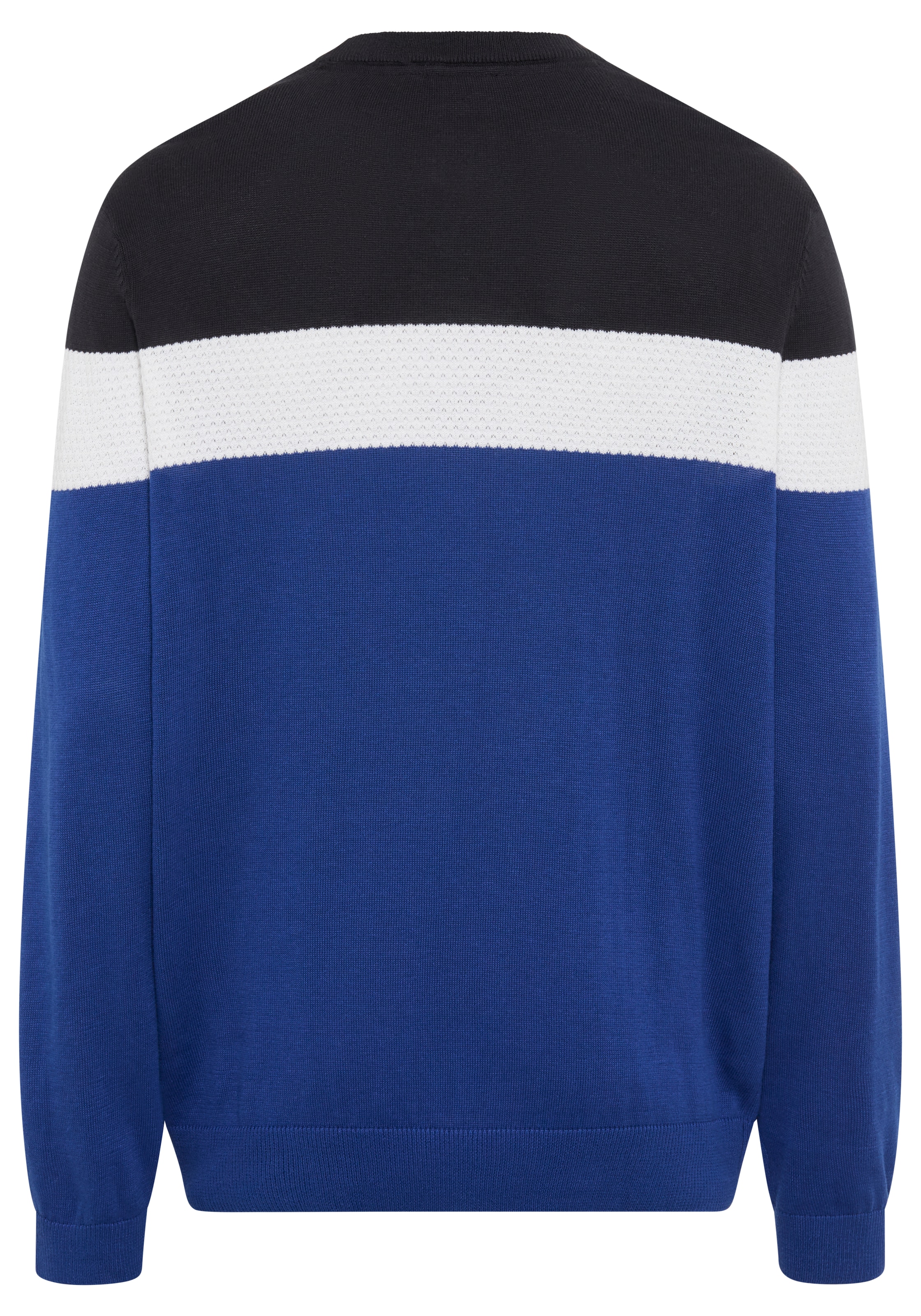 H.I.S Rundhalspullover »neue Farben!«, Colorblocking, in leichter Strickqualität