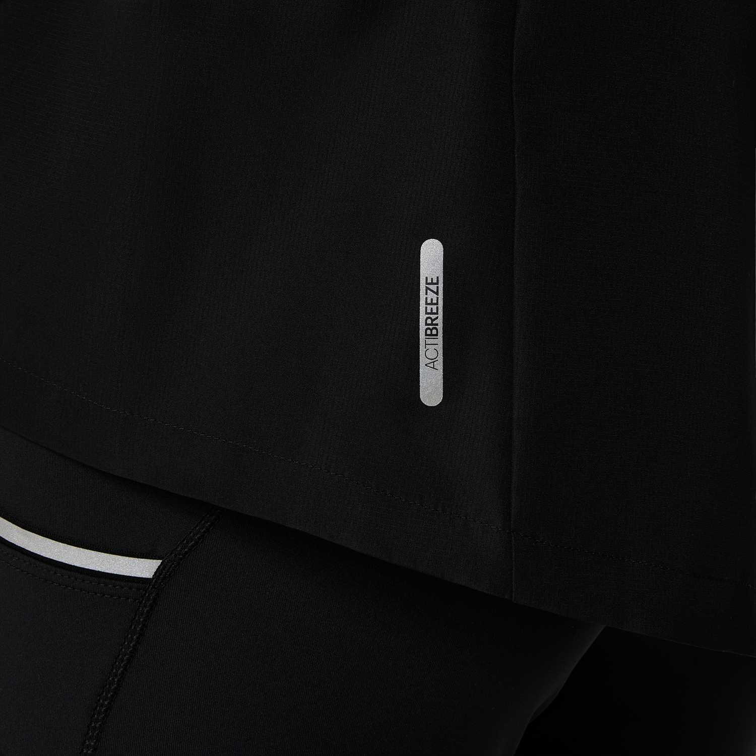 Asics Veste de course à pied »ROAD LITE-SHOW JACKET« Respirant, réfléchissant, poche pour smartphone
