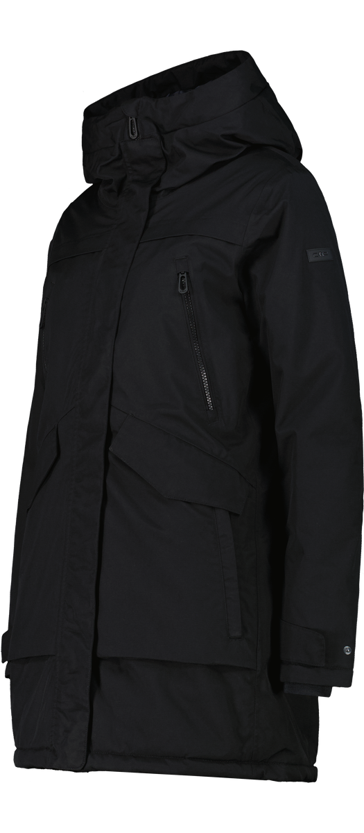 CMP Funktionsmantel »WOMAN PARKA FIX HOOD« auch in grossen Grössen, mit fester Kapuze, aus Nylon