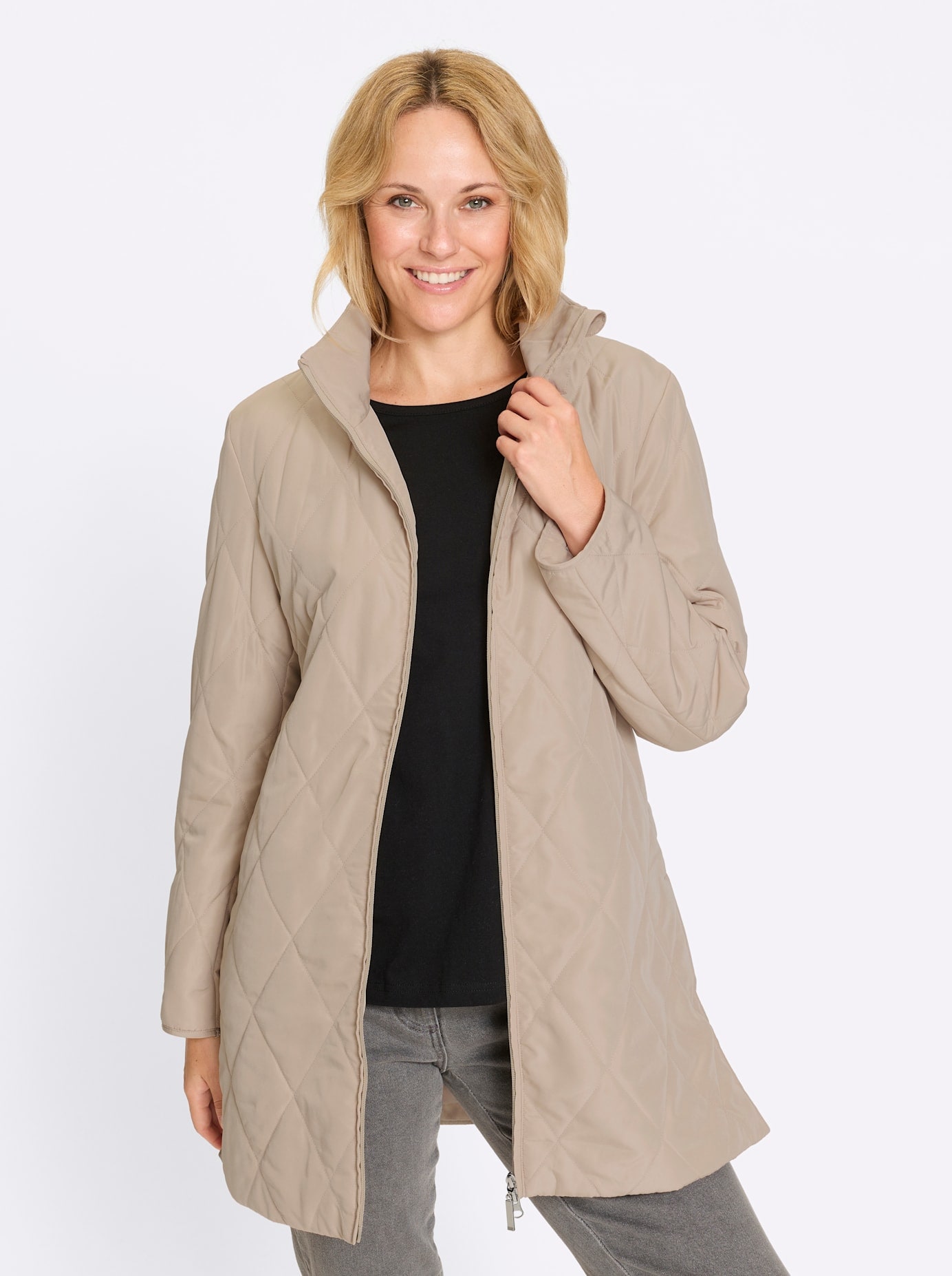 Classic Basics Langjacke ohne Kapuze