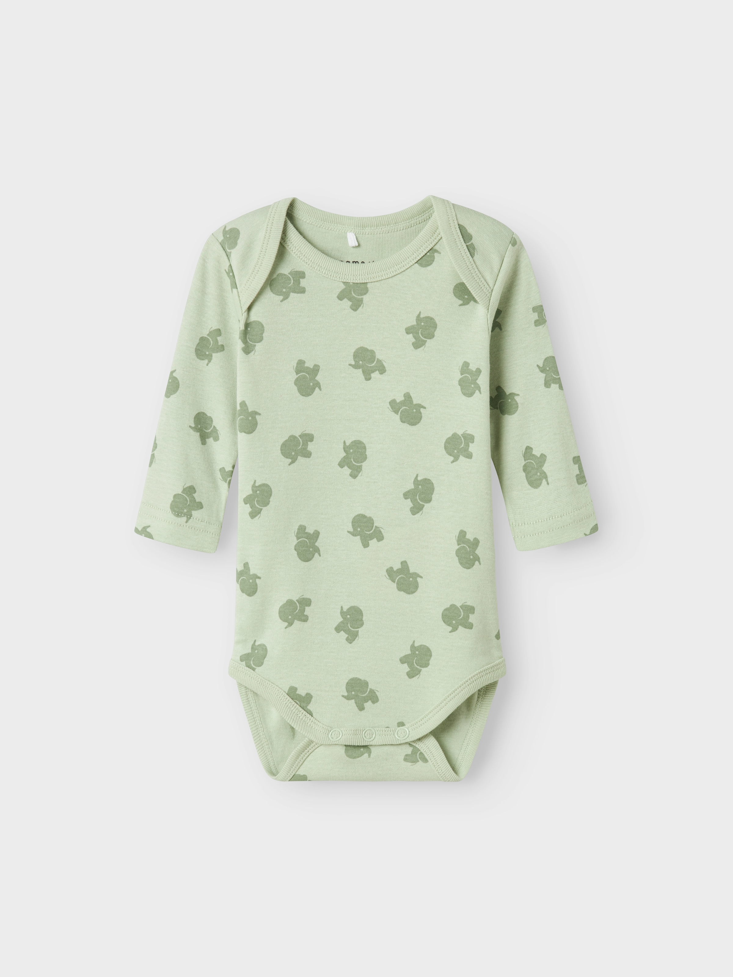 Name It Combinaison de sommeil »NBMBODY 3P LS SEA FOAM ELEPHANT NOOS« Packung, 3 cuis