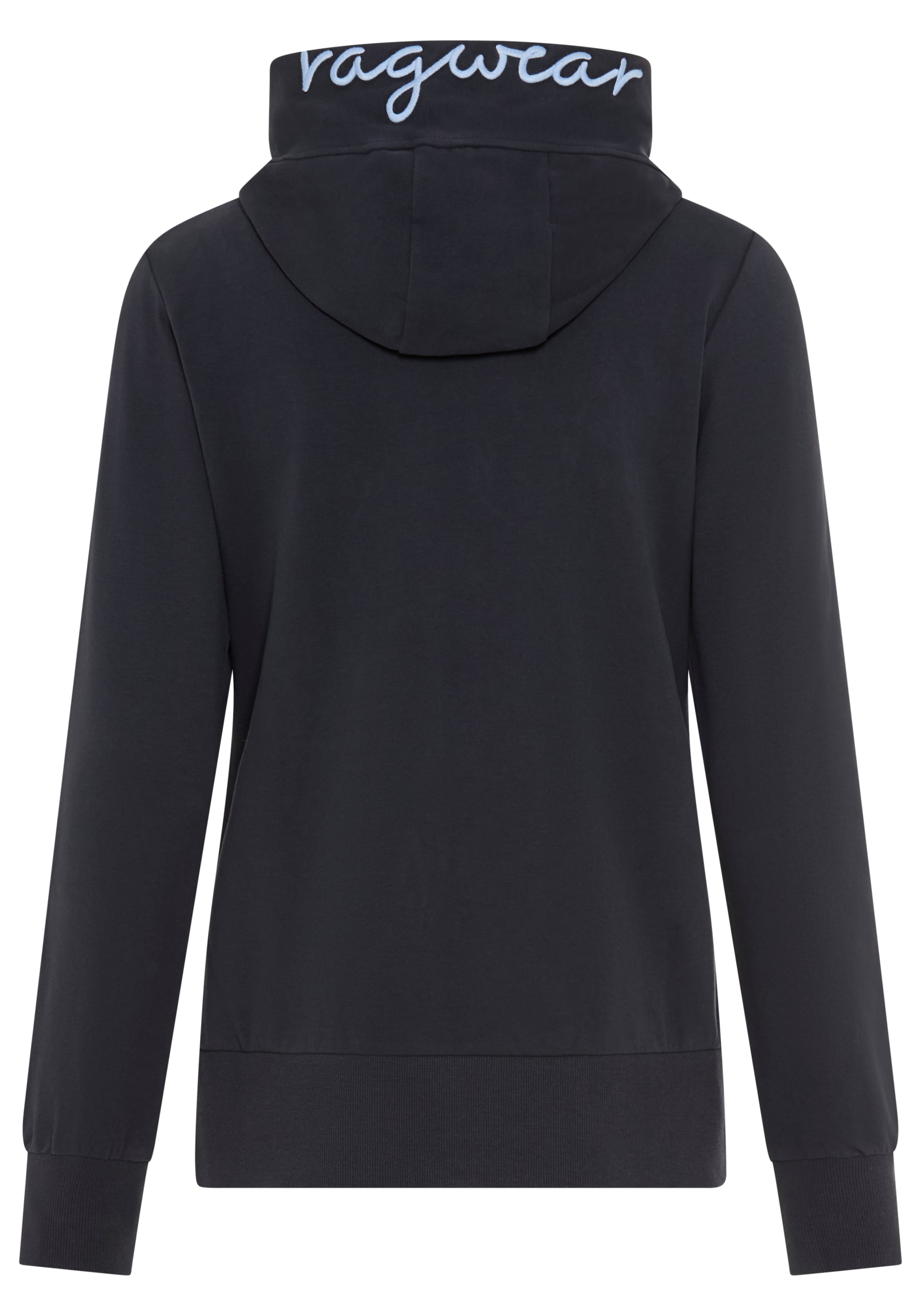 Ragwear Kapuzensweatjacke »NESKIA ZIP B O« mit hochgeschnittener Kapuze mit Kordel