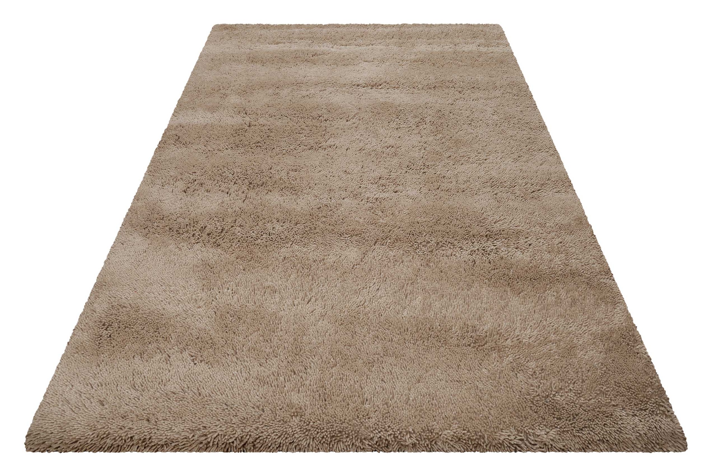 Esprit Wollteppich »Seattle Shag,  ESP-26391«, rechteckig, 5 mm Höhe, modern, flauschig aus Schurwolle, pflegeleicht, Wohn-, Schlafzimmer
