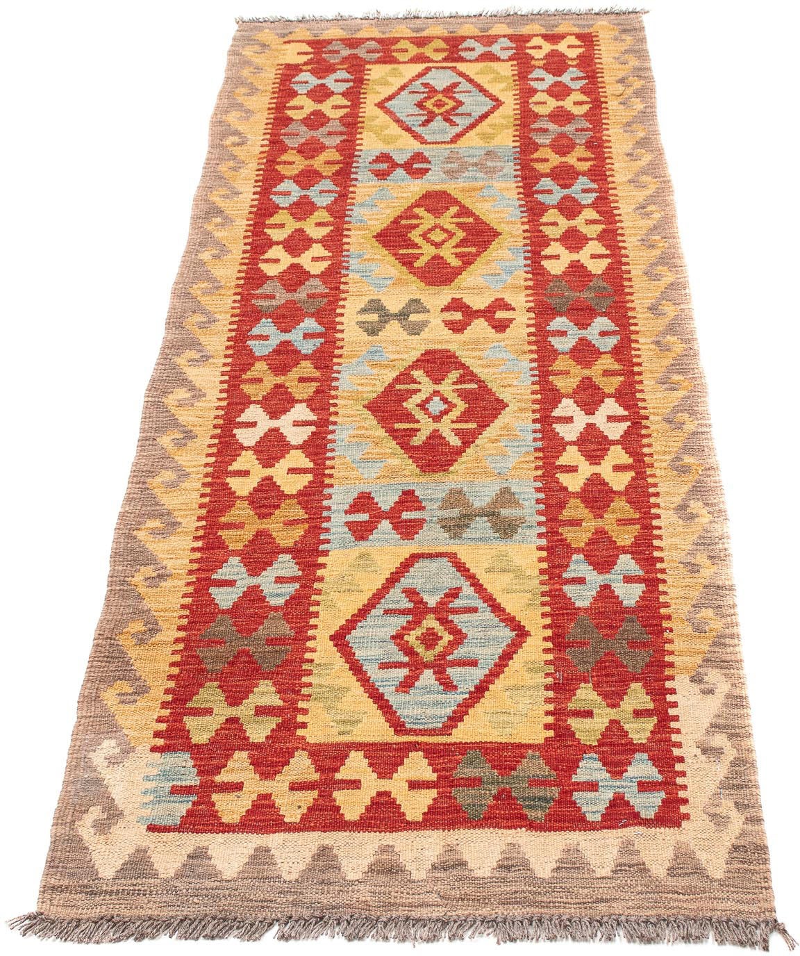 Image of morgenland Läufer »Kelim Maimene Durchgemustert 206 x 62 cm«, rechteckig, 0,5 mm Höhe, Wendeteppich bei Ackermann Versand Schweiz