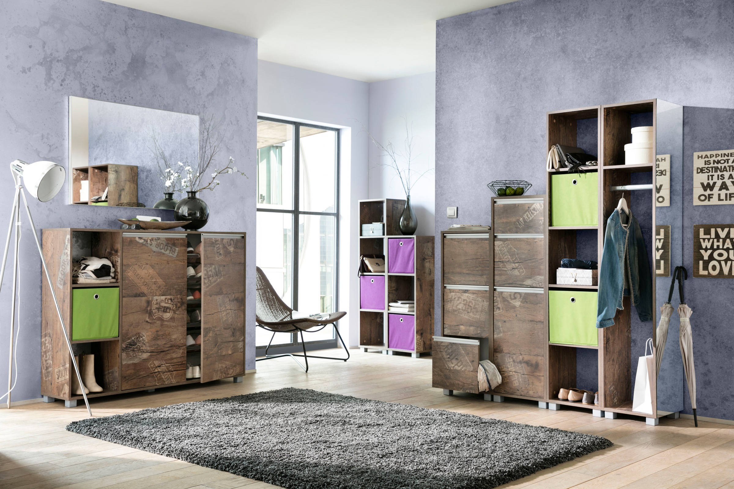 Schildmeyer Faltbox »Box«, 2er-Set mit Vliesüberzug