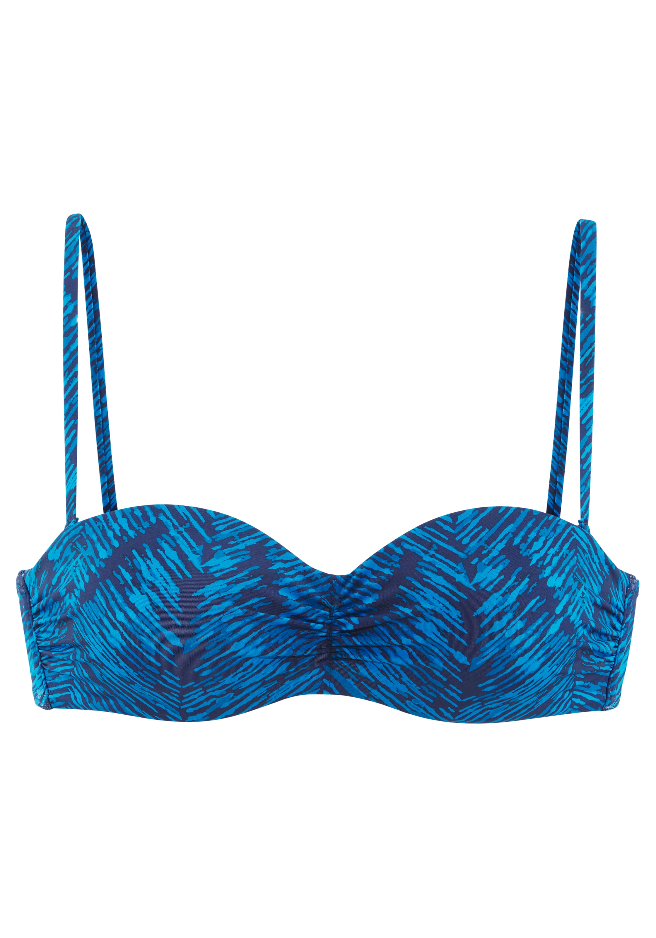 JETTE Bügel-Bandeau-Bikini-Top »Floretta« in Ton in Ton-Harmonie