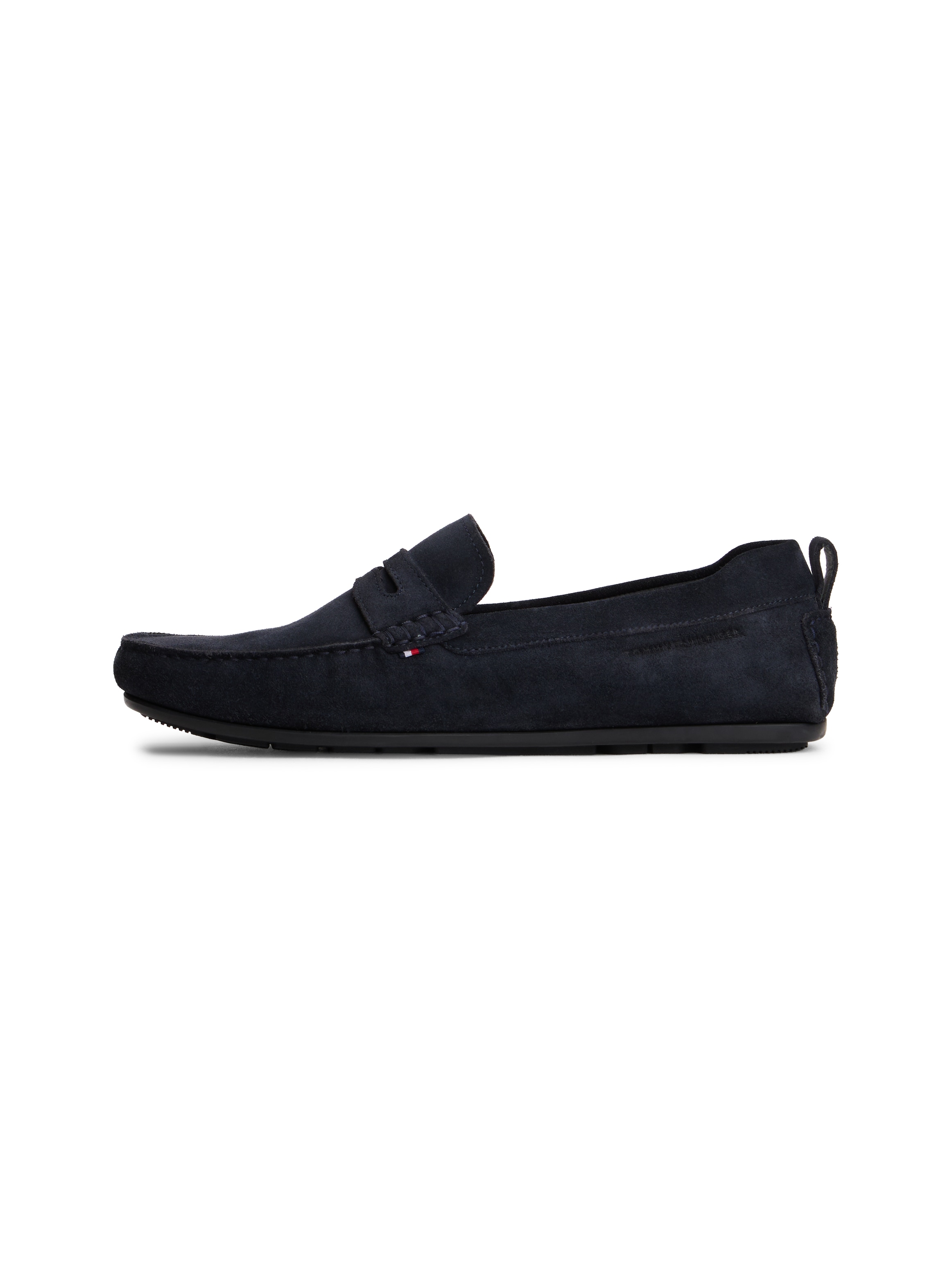Tommy Hilfiger Slipper »CORE HILFIEGR SUEDE DRIVER«  flats, chaussure à enfiler style mocassin
