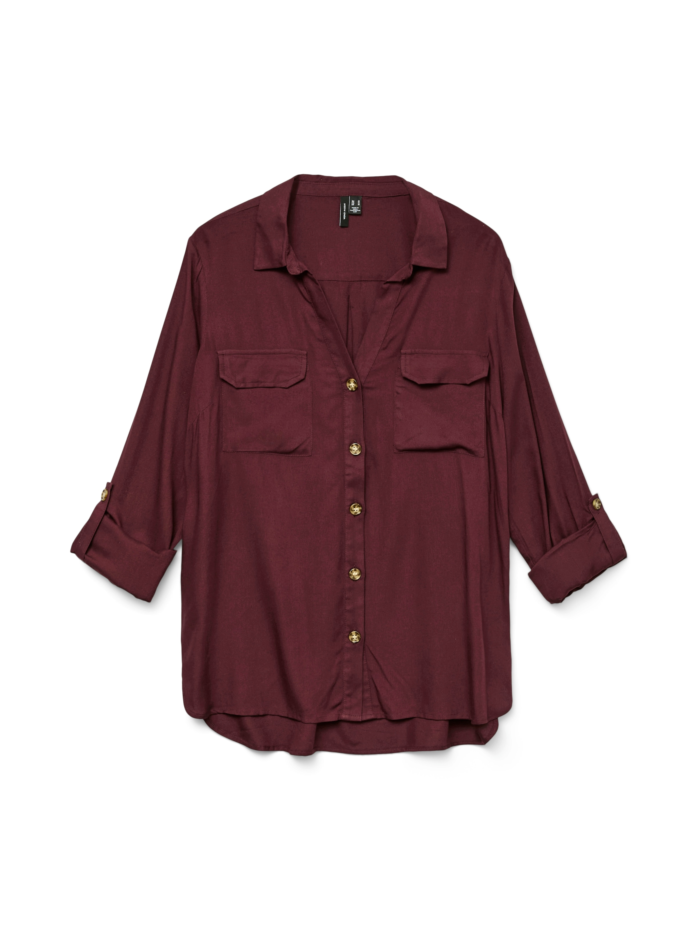 Vero Moda Hemdbluse »VMBUMPY L/S SHIRT NEW WVN GA NOOS«