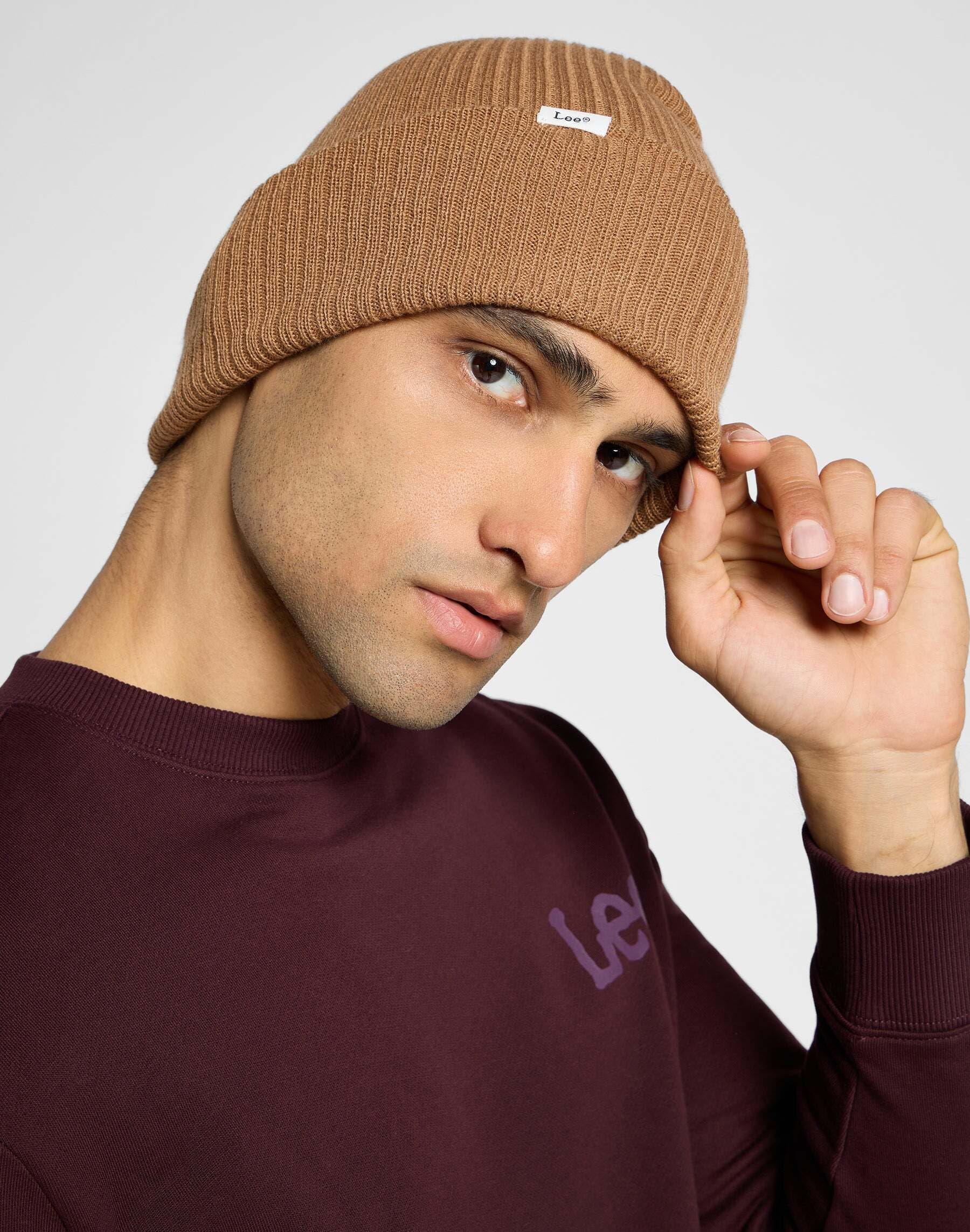 Lee® Beanie »LEE Mütze Ribbed Beanie«