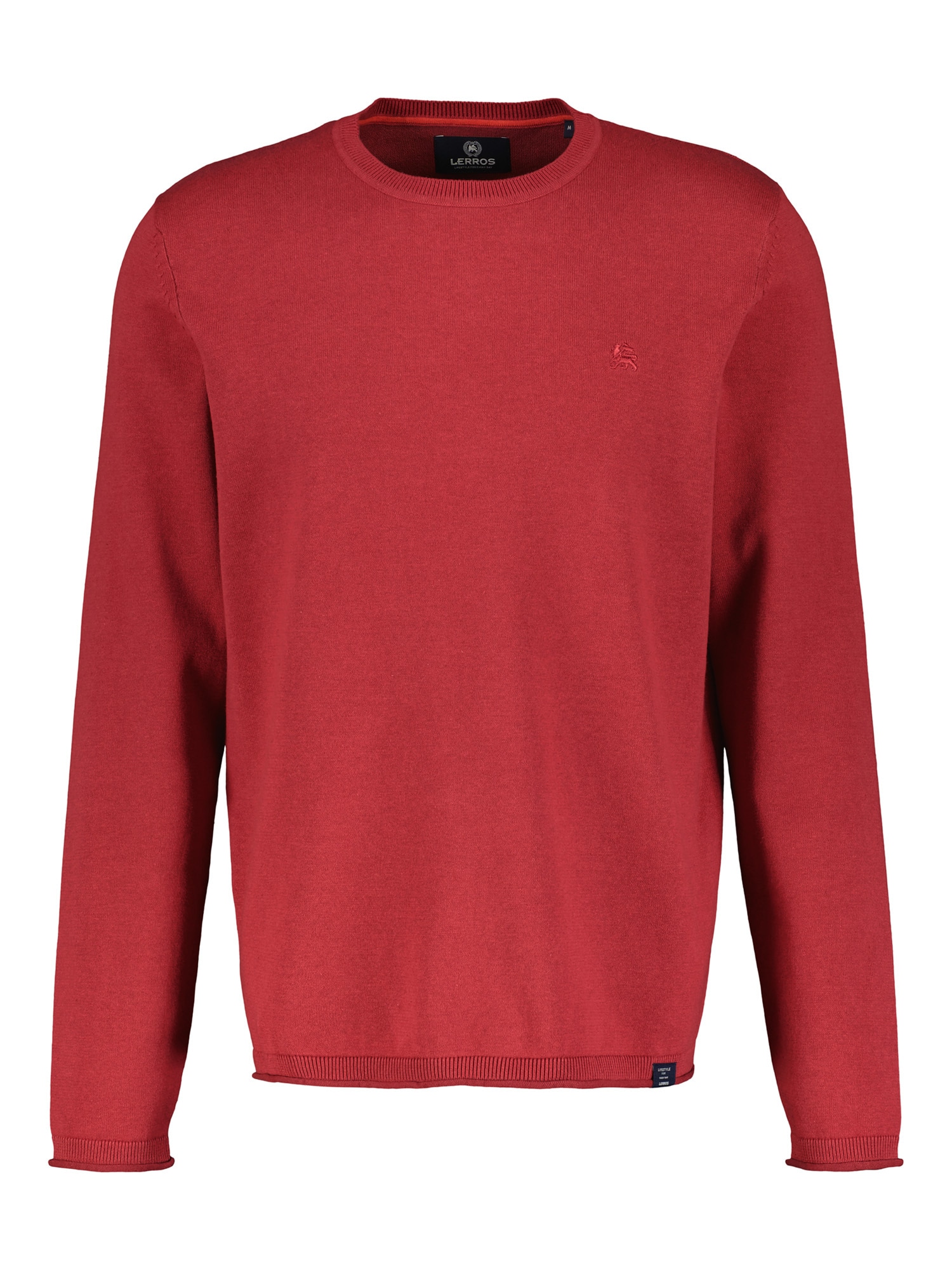Image of LERROS Strickpullover "Rundhalspullover, Flachstrick"