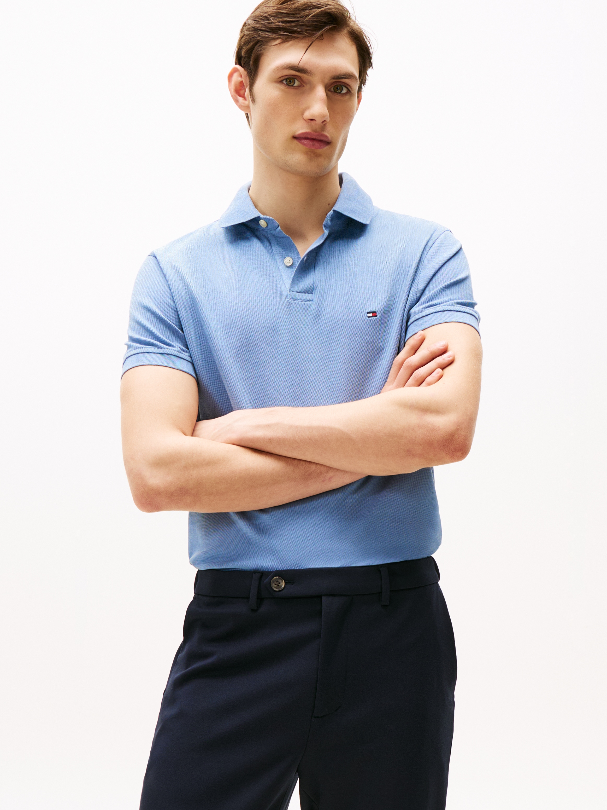 Image of Tommy Hilfiger Poloshirt "1985 REGULAR POLO" aus Piqué