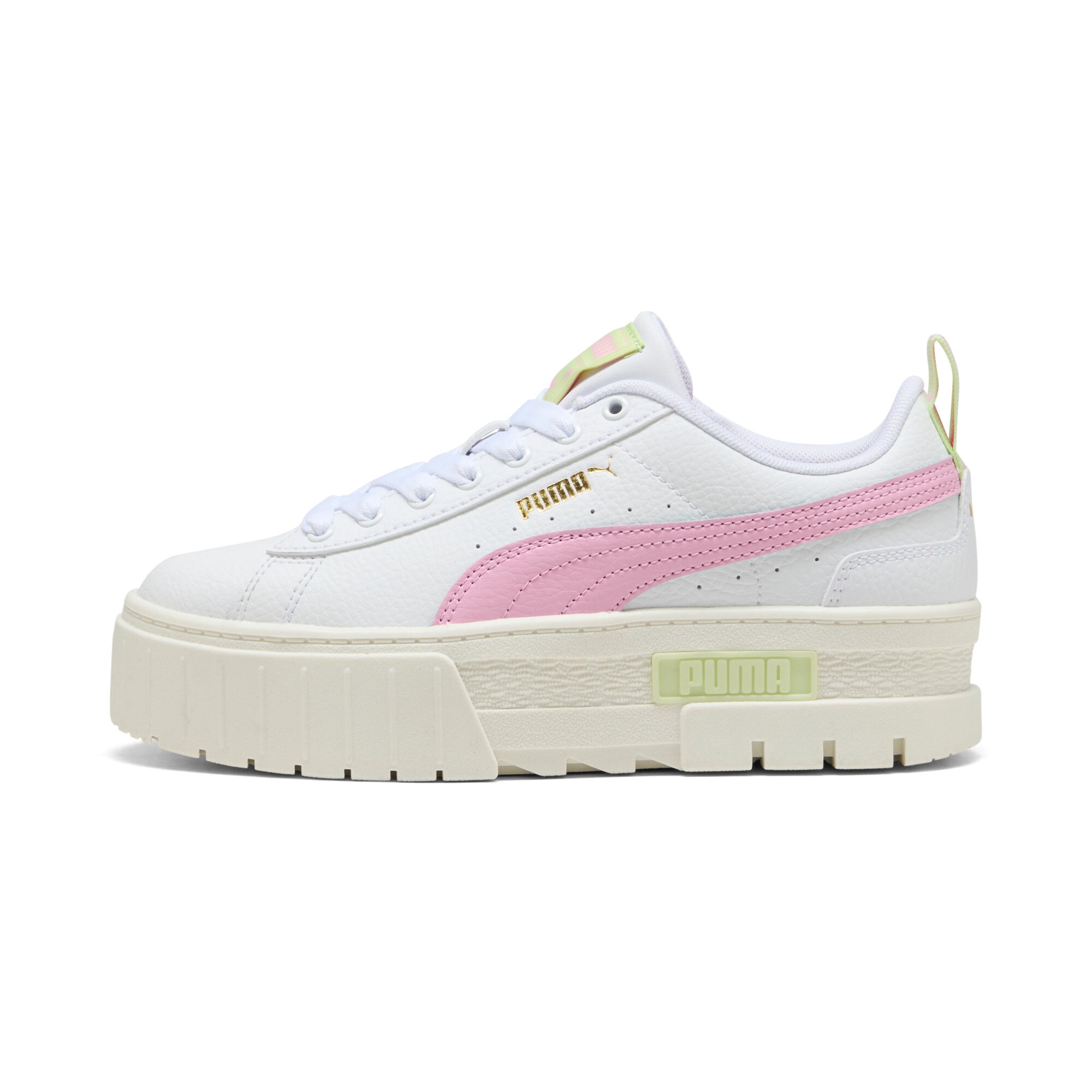 PUMA Sneakers »MAYZE LTH JR«  mit strukturierter Plateau-Gummisohle, herausnehmbare Innensohle