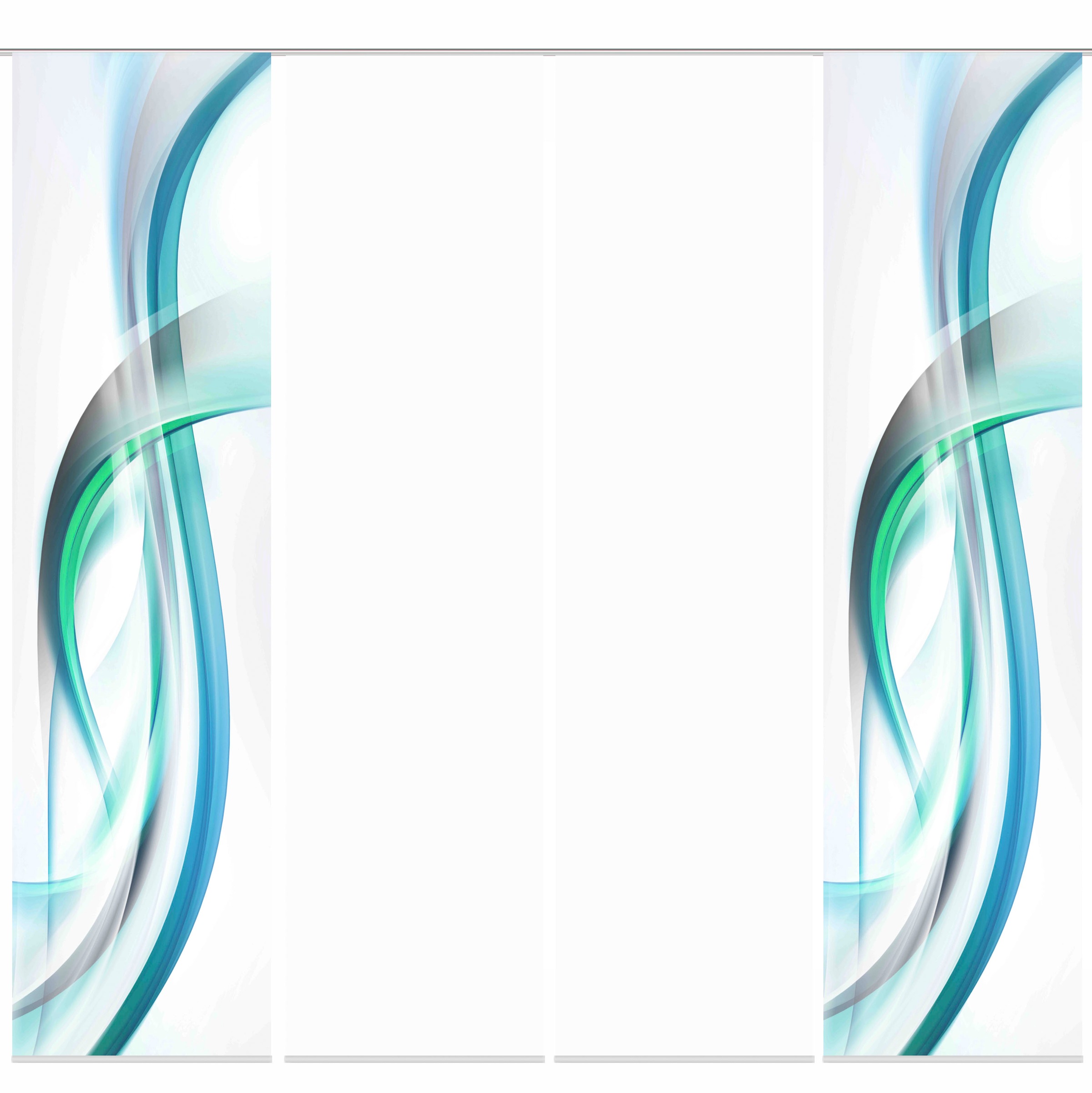 Image of HOME WOHNIDEEN Schiebegardine »FALA«, (4 St.), Schiebevorhang Digi 4er Set FALA BEERE bei Ackermann Versand Schweiz