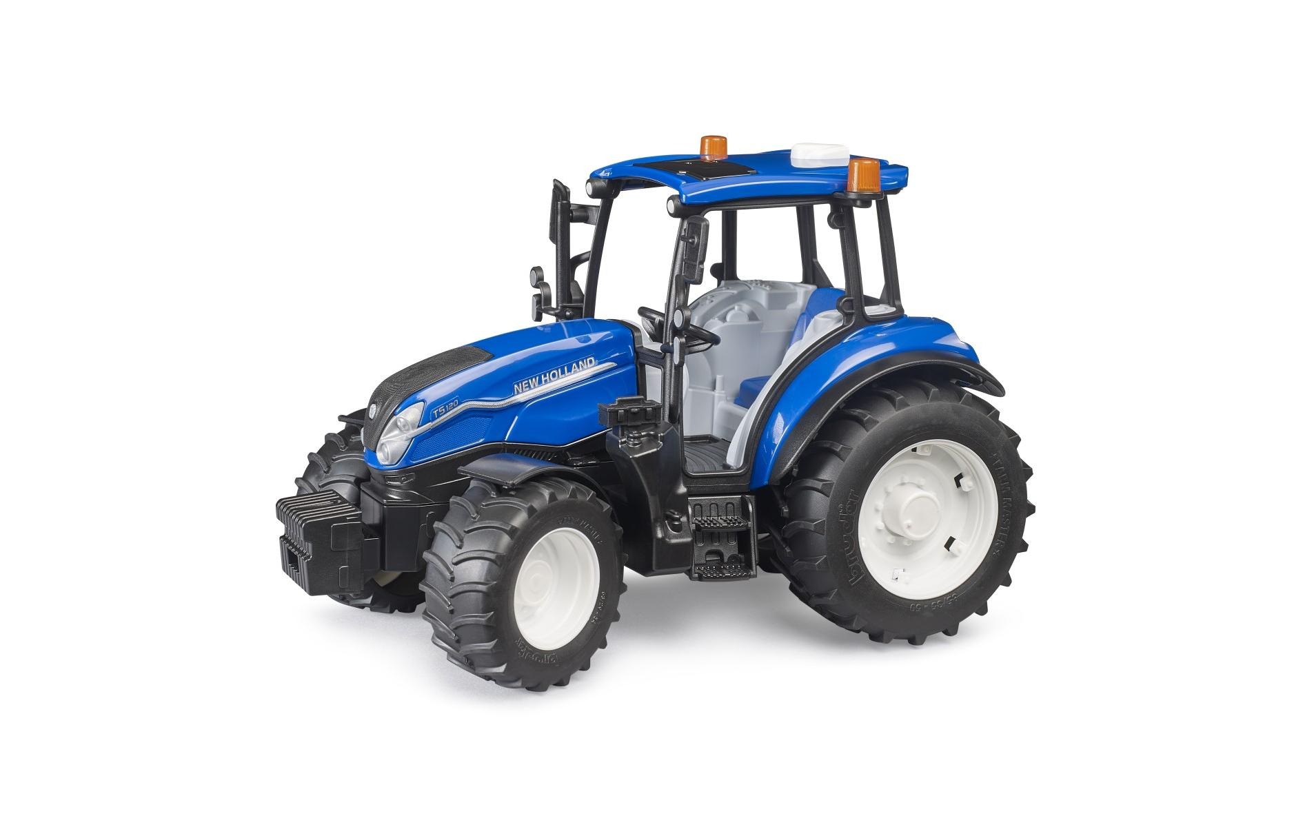 Image of Bruder Spielzeug-Traktor "New Holland T5.120 (02184)" Made in Europe