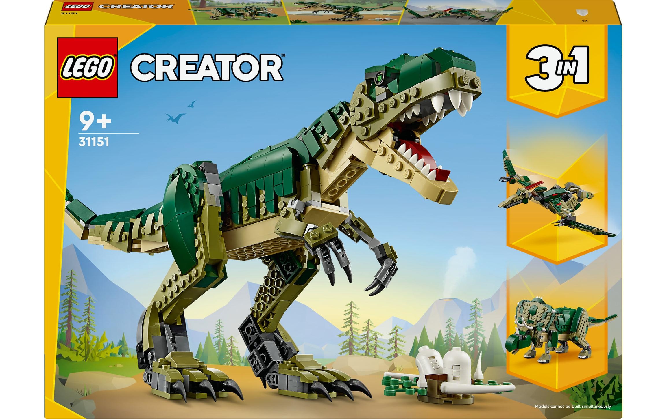Spielbausteine »Creator T.Rex 31151«, (626 St.)