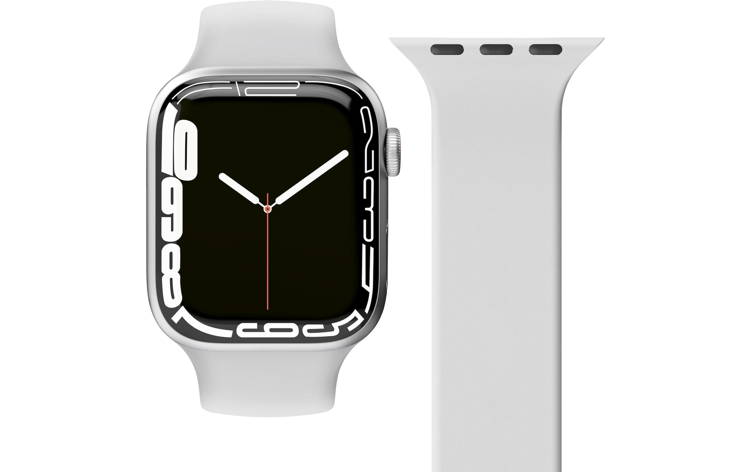 Uhrenarmband »Loop Apple Watch S 42/44/45/49 mm Light Gray«