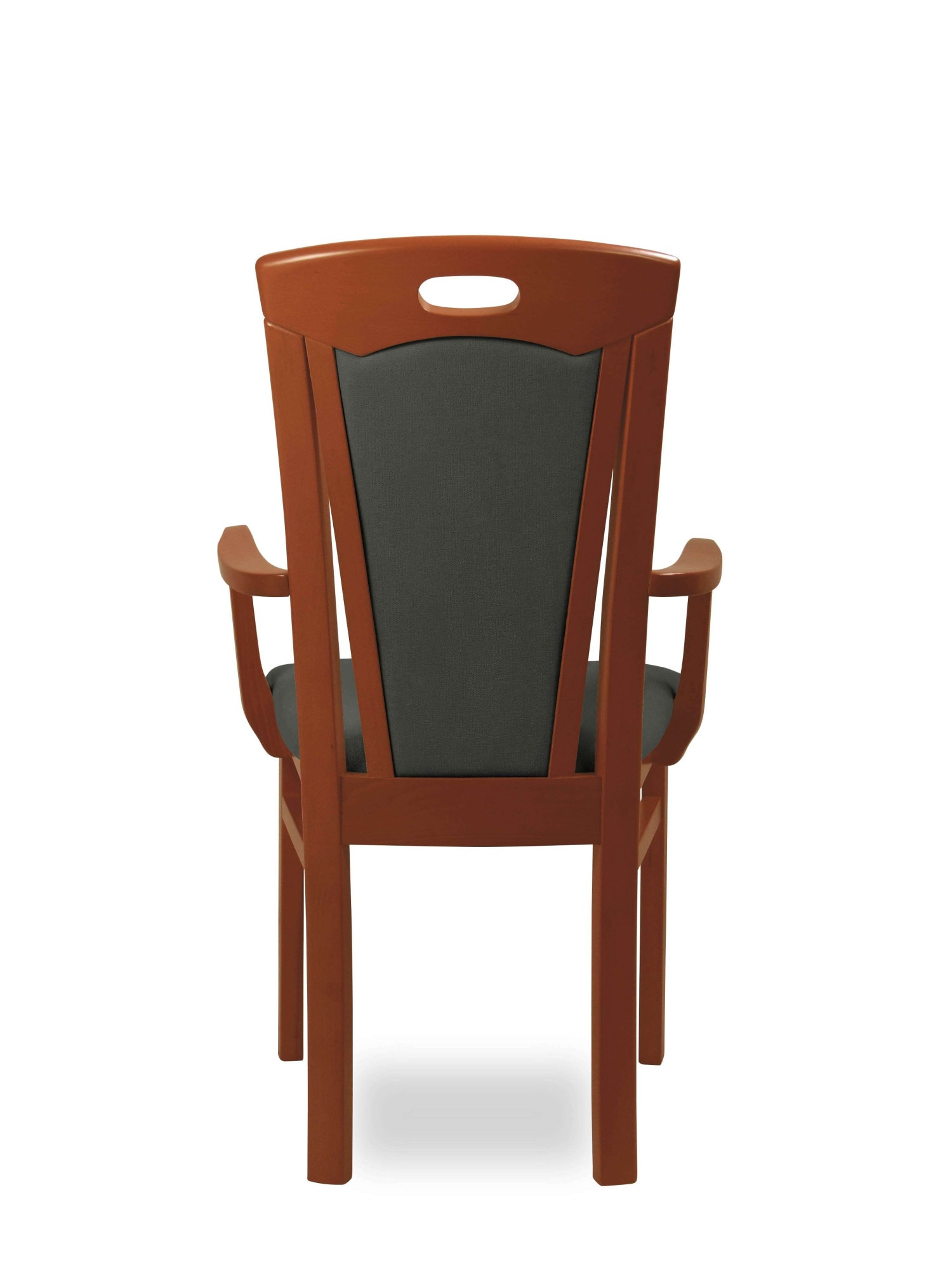 Home affaire Esszimmerstuhl »FERDI, Armlehnstuhl, Made in Italy, Massivholz« () 1 Stk.Bezug Feinstruktur (wasser-und fleckabweisend) oder Struktur