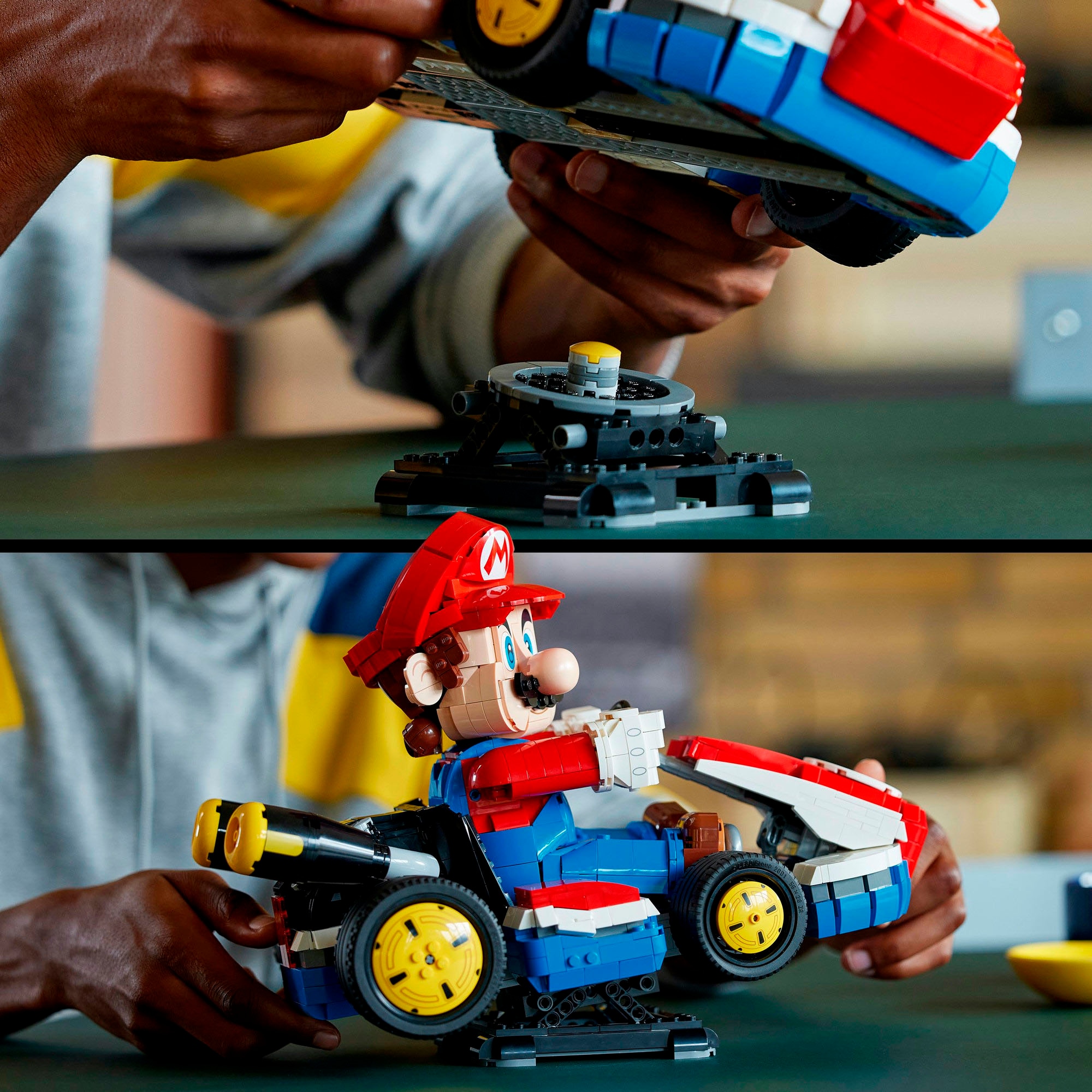 LEGO® Pions de construction »Mario Kart: Mario & Standard-Kart (72037), LEGO Super Mario« Made in Europe