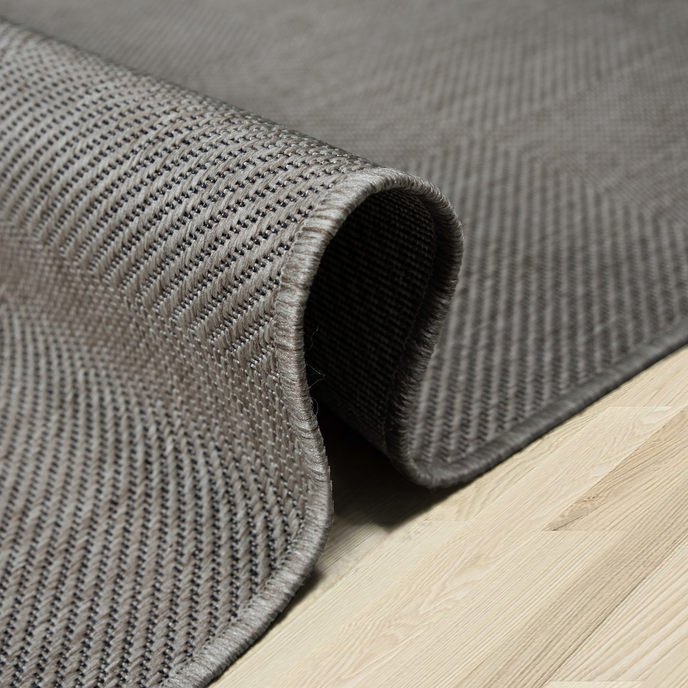 GOODproduct Teppich »Anna, auch als Läufer erhältlich« rechteckig 3 mm Höhe In- und Outdoor geeignet, Sisal-Optik, Wetterfest & UV-beständig