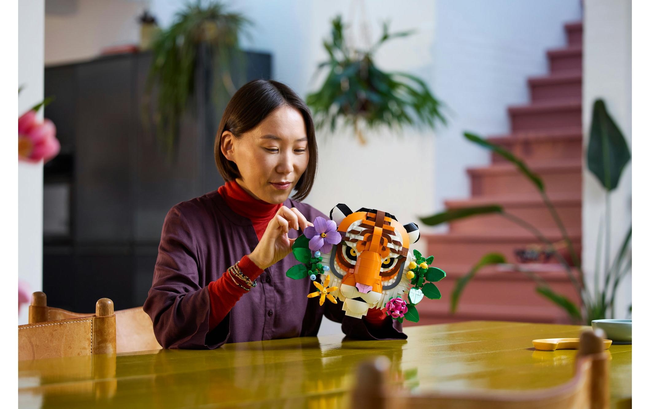 LEGO® Spielbausteine »Art Fauna Collection – Tiger 31217«, (744 St.)