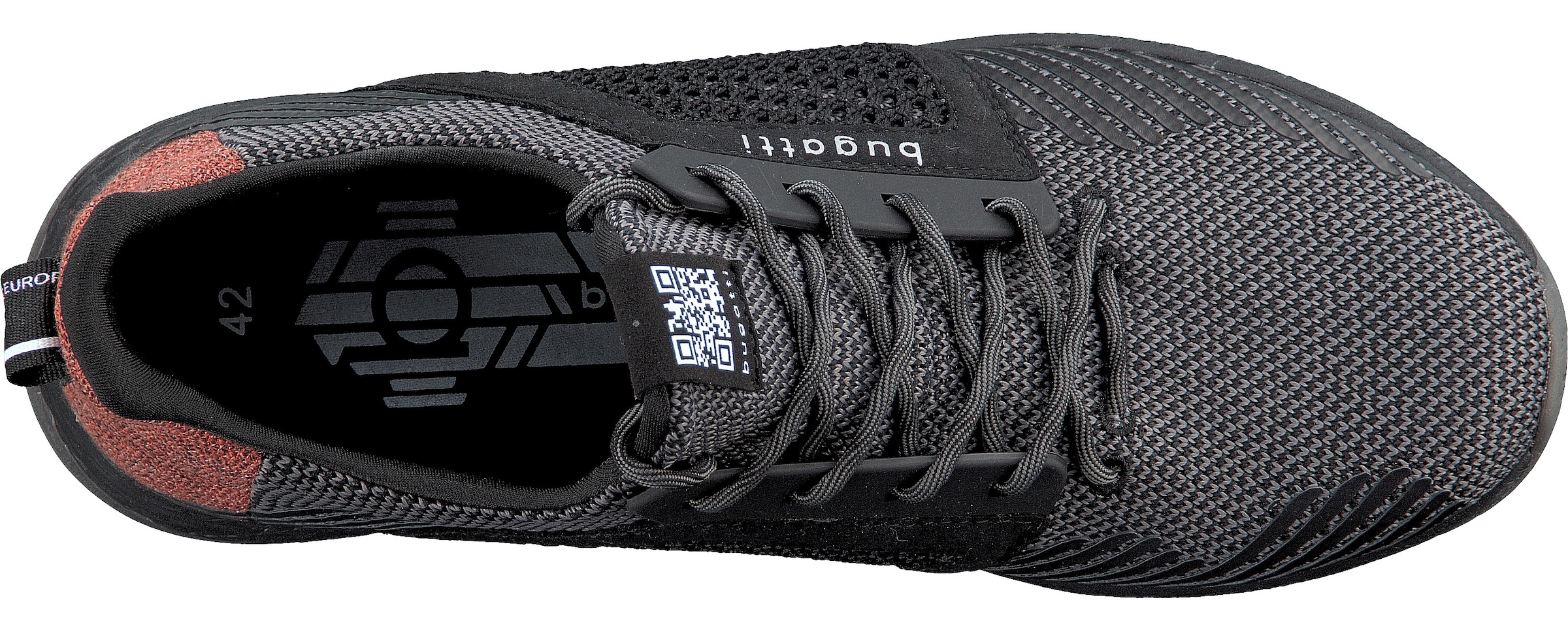 bugatti Keilsneaker, Freizeitschuh, Halbschuh, Schürer mit Kontrastbesatz an der Ferse