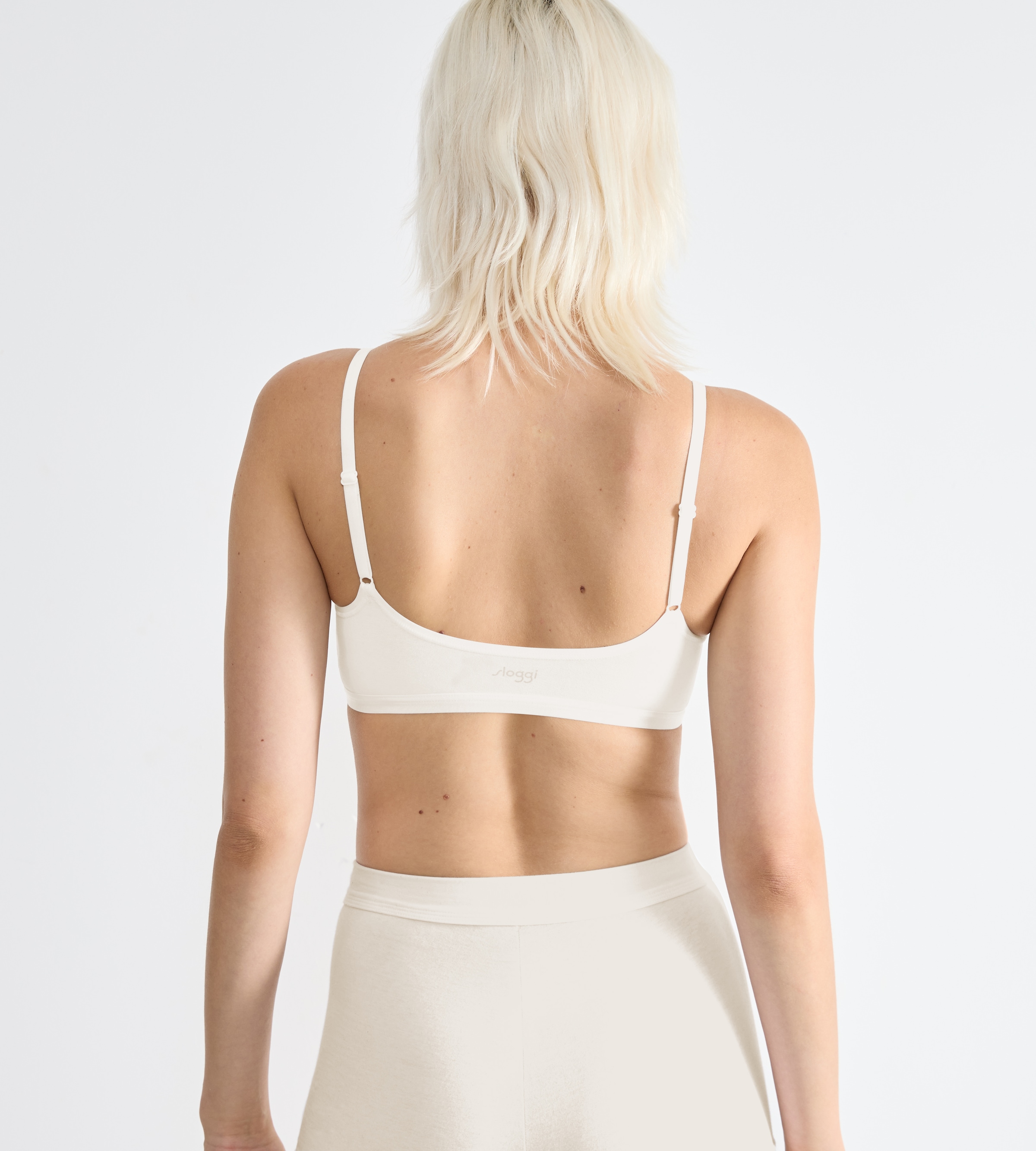 sloggi Bustier »GO Daily Cotton Top«, glanzeffekt Details
