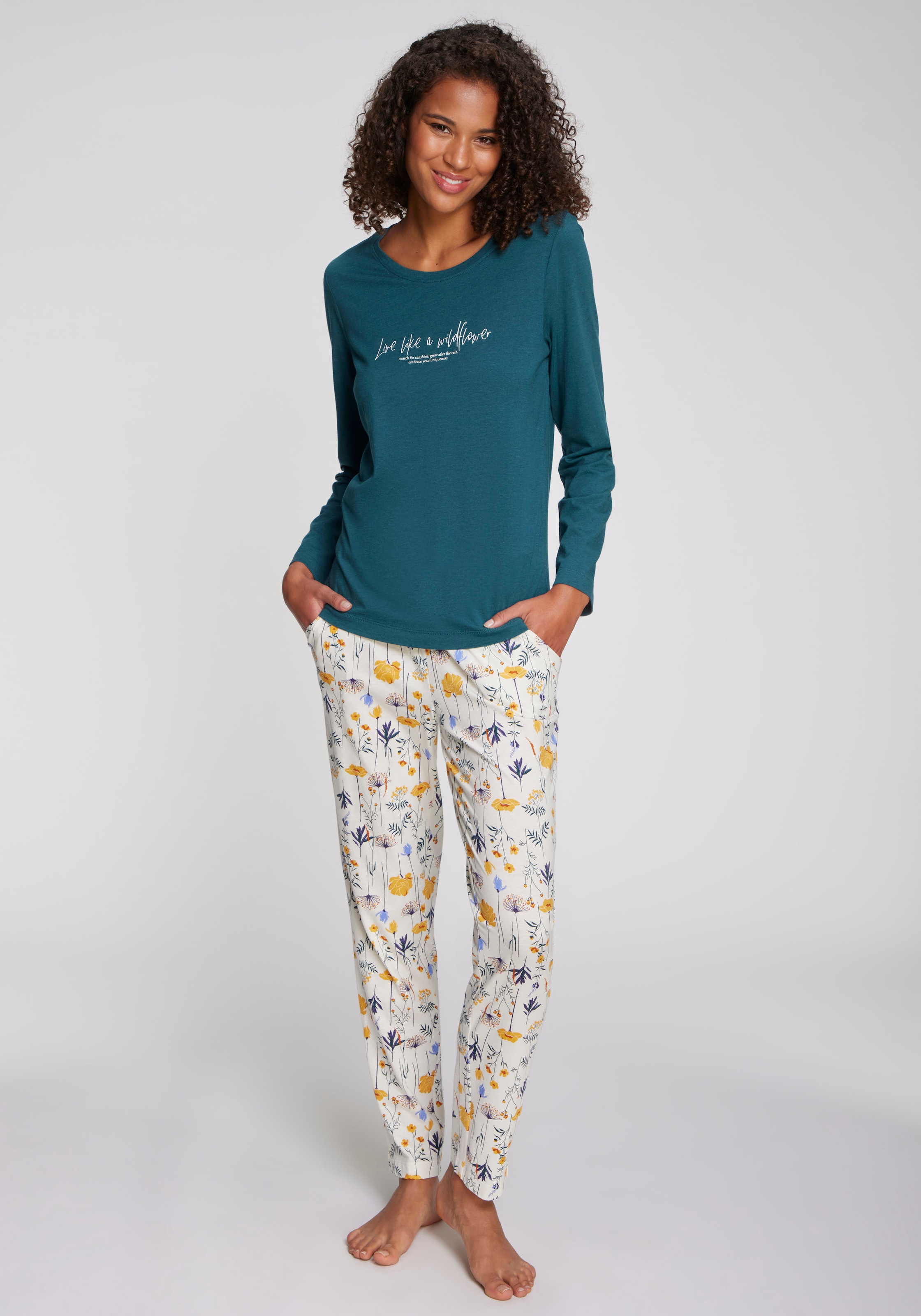 Image of Vivance Dreams Pyjama Set, 2 tlg. Mit schönem Muster