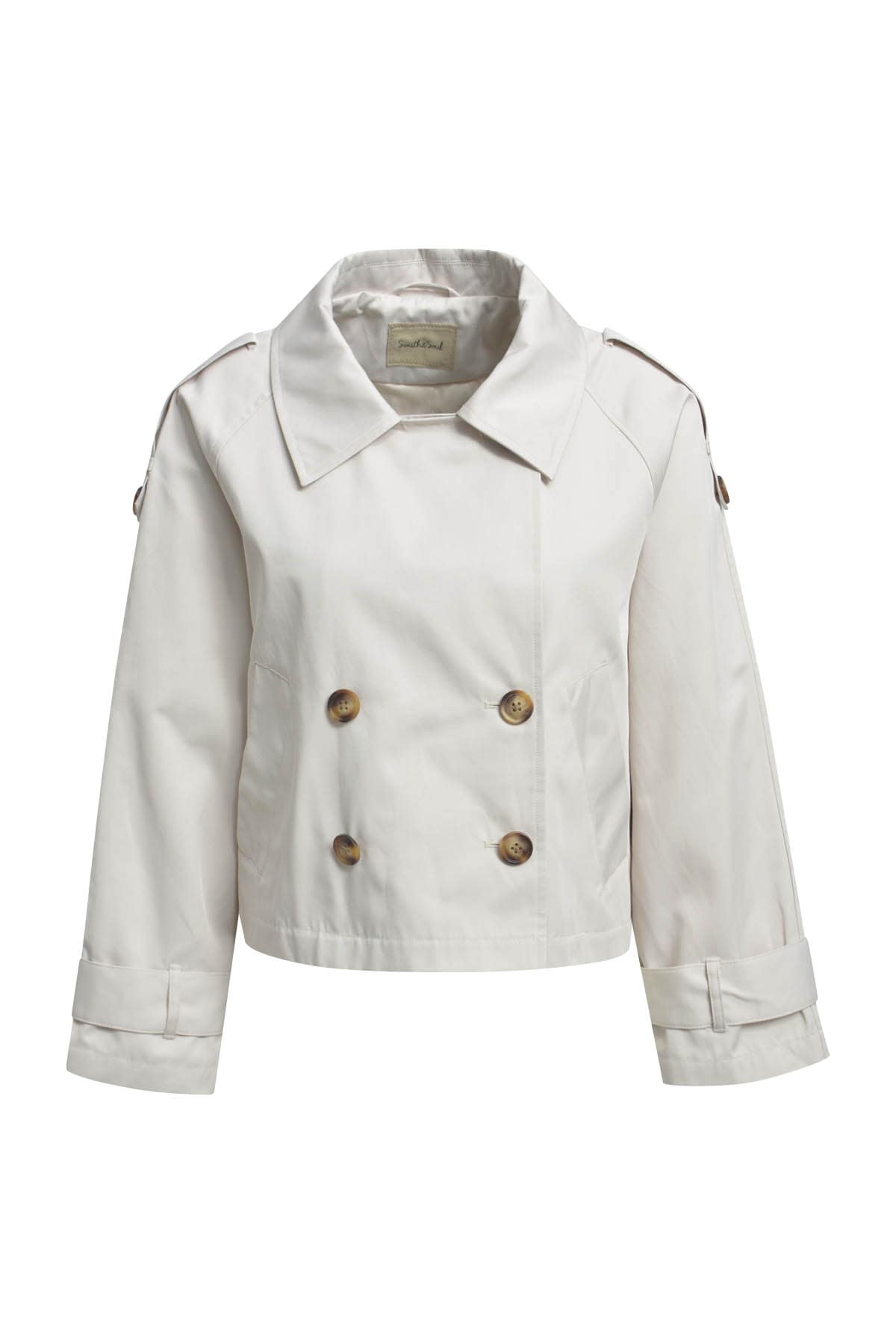 Image of Smith & Soul Kurzjacke in Trench-Optik