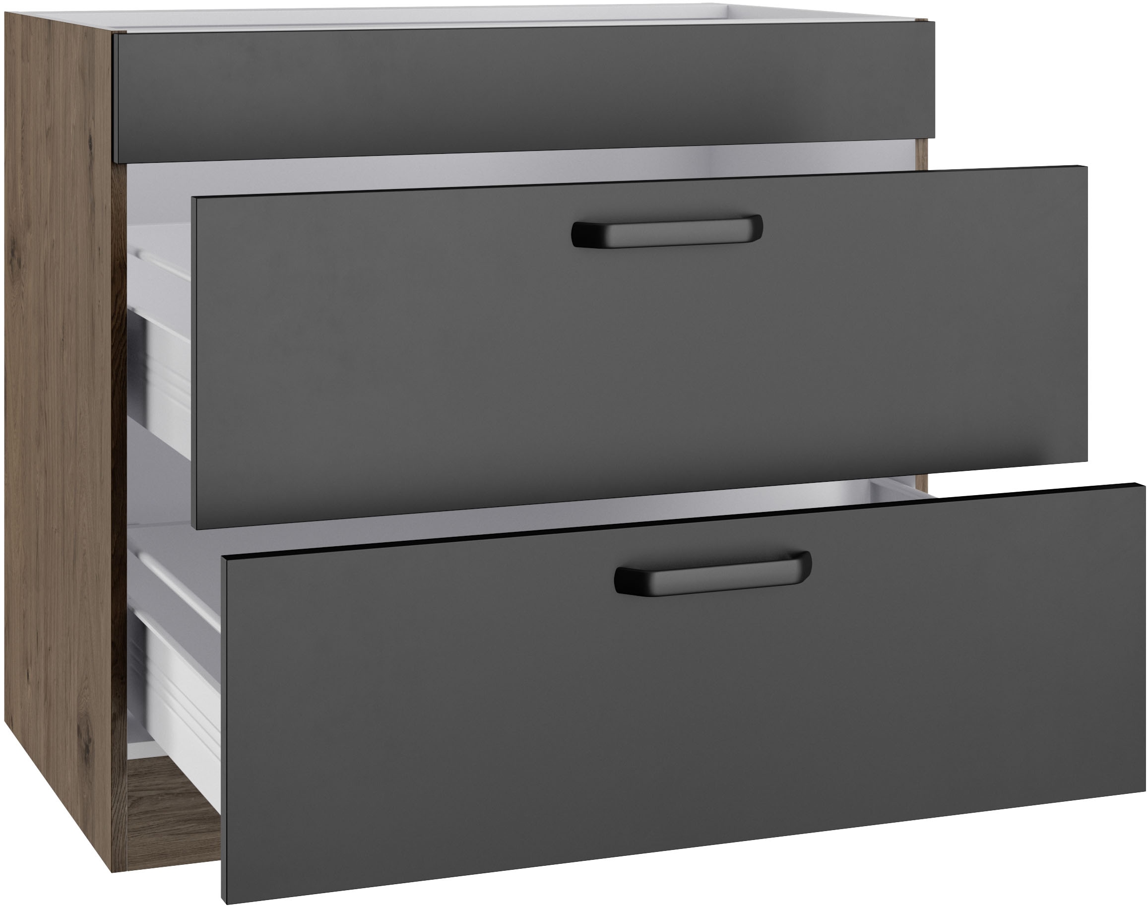 wiho Küchen Kochfeldumbauschrank »Elba« Breite 90 cm