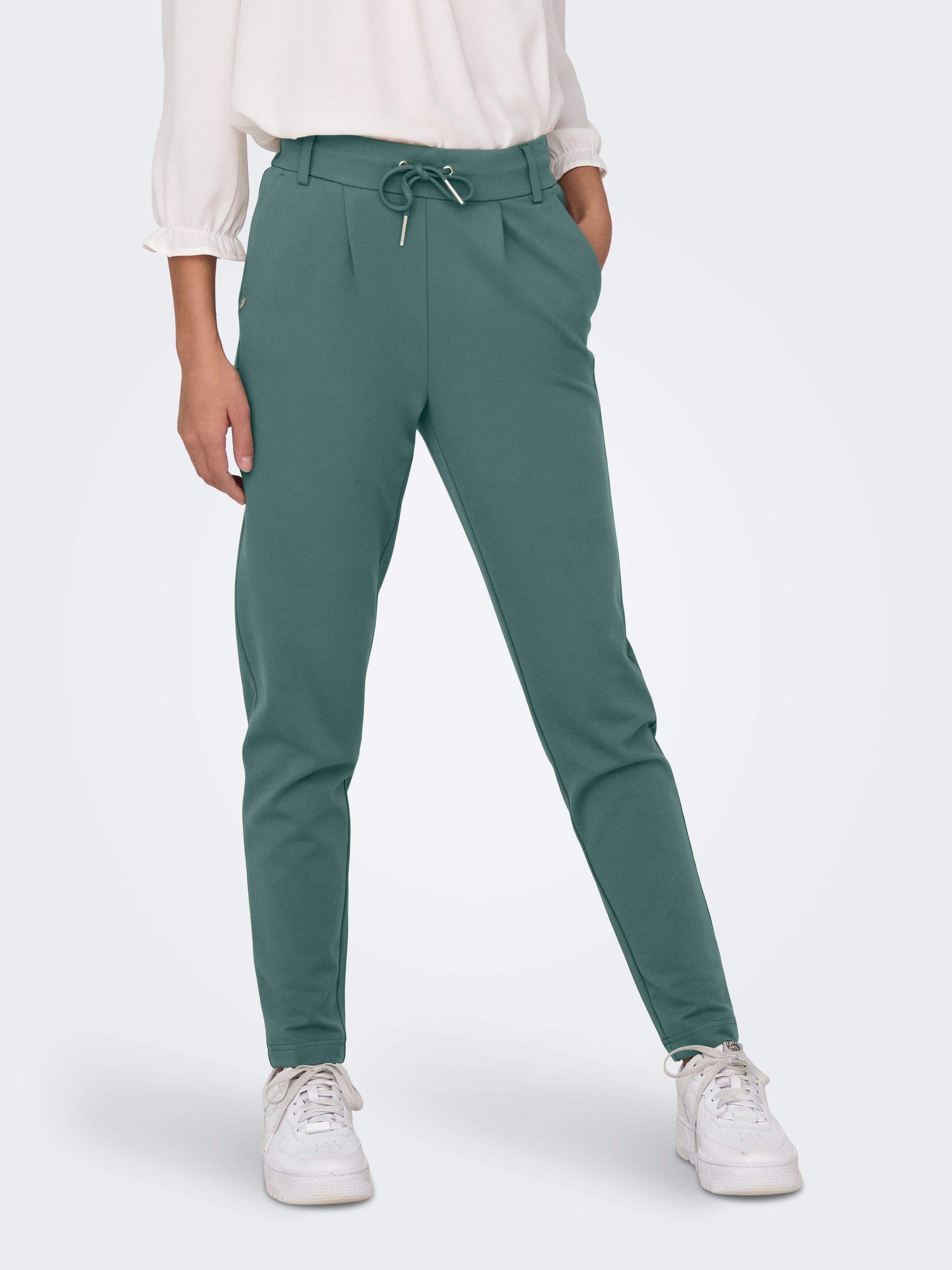 Image of 3 Jogger Pants "ONLPOPTRASH LIFE EASY COL PANT PNT NOOS" Viskosemischung, regular fit