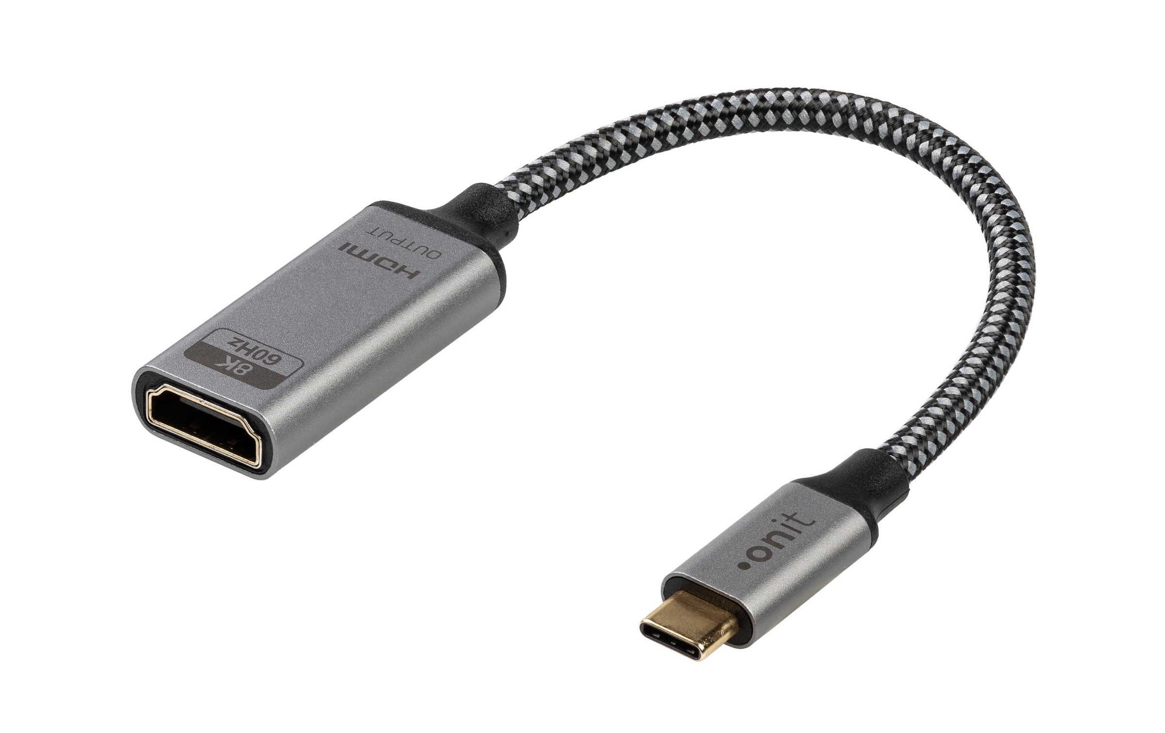 Image of onit USB-Adapter "USB Type-C - HDMI" 12 cm
