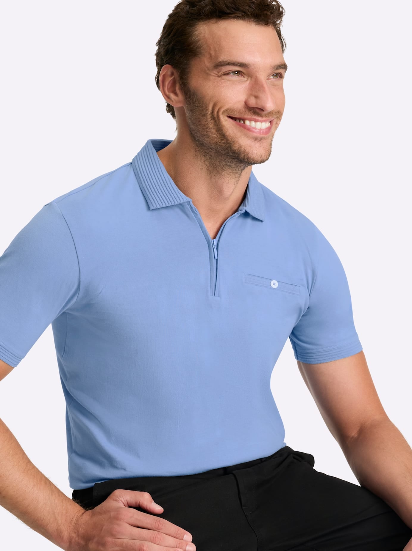 Marco Donati T-shirt à manches courtes »Kurzarm-Poloshirt«, 1 pièces
