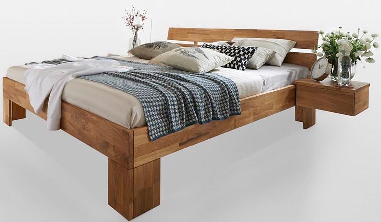 Image of Home affaire Nachtkonsole "Tommy FSC-zertifiziertes Massivholz In hochwertiger Verarbeitung" Set, 2 Nachtkonsolen, Massivholz, Skandinavisches Design, Robust, stabil, FSC zertifiziert