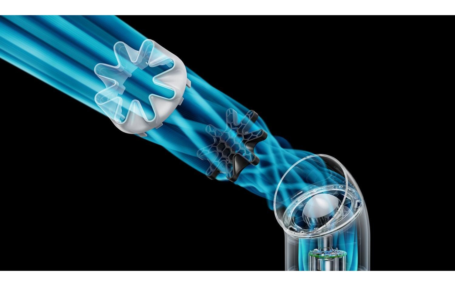 DYSON Ventilateur manuel »HushJet Mini Cool« buse bladeless pivotante à 360°, silencieuse, mobile, 5 vitesses d'air, mode boost