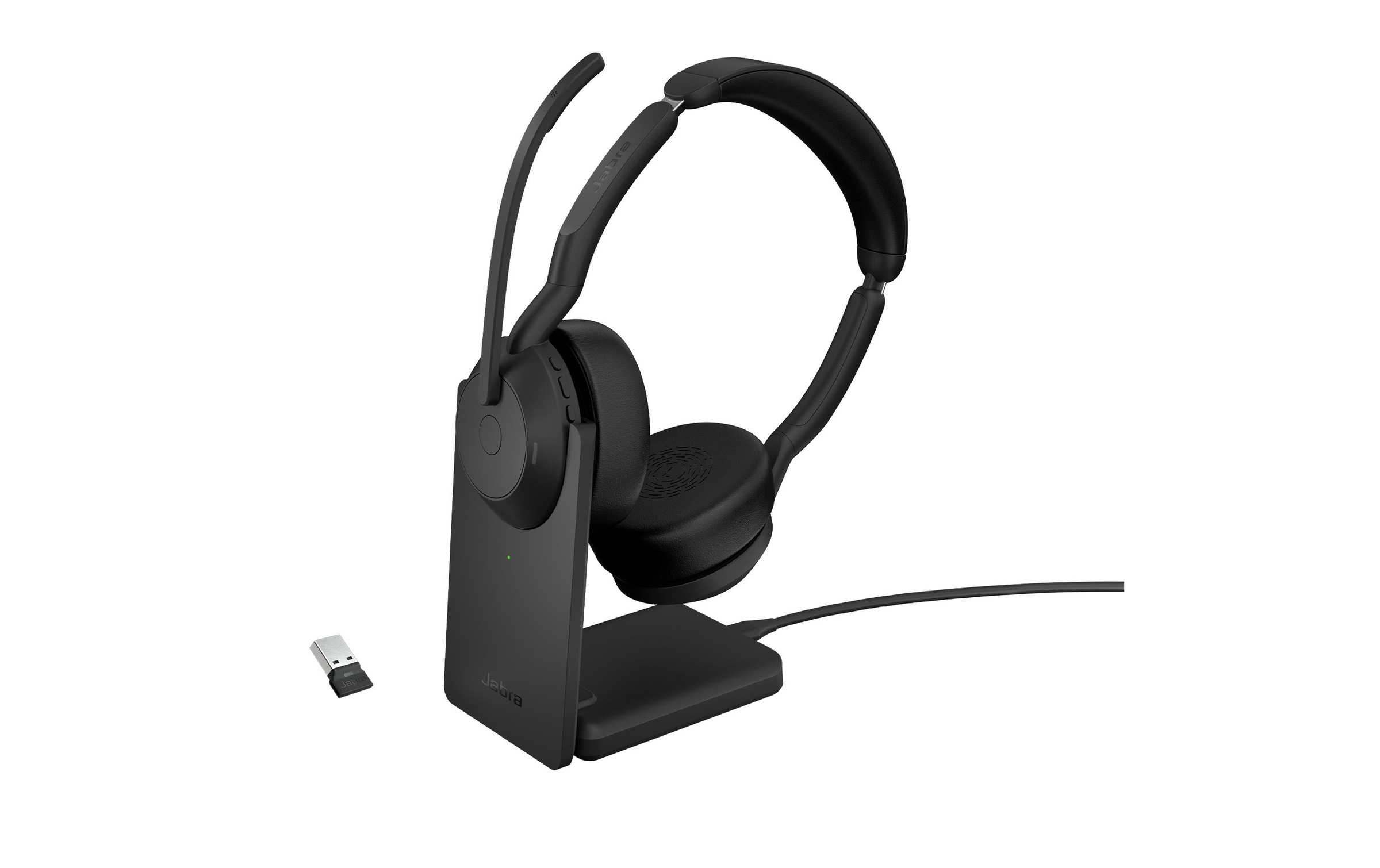 Image of Jabra Headset "Evolve2 55 Duo UC US" Active Noise Cancelling (ANC)