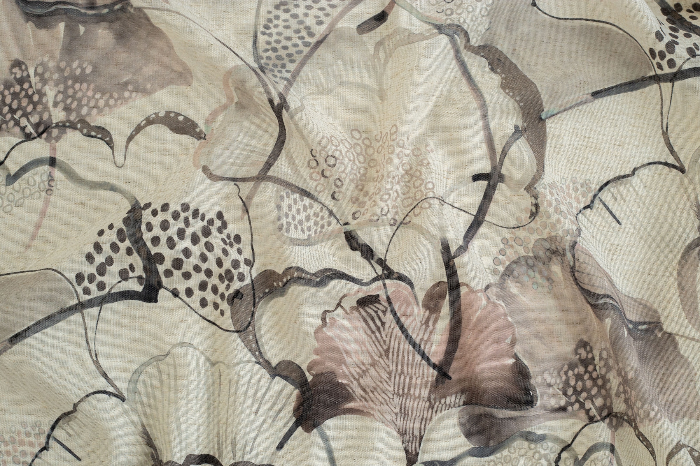 HOMING Vorhang »Kadlin« verdeckte Schlaufen 1 Stk. tlg. blickdicht, floral, Blumen, Wohnzimmer, Schlafzimmer