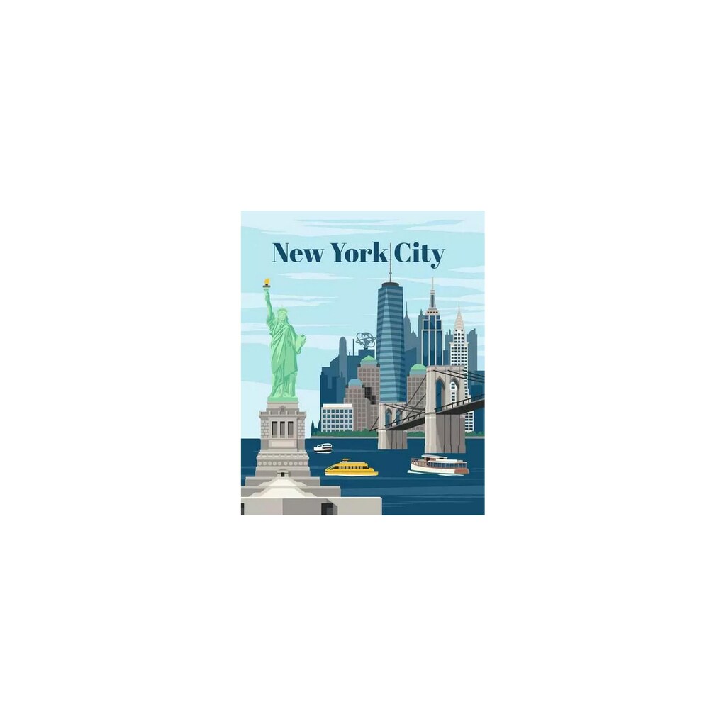 Ravensburger Malen nach Zahlen »CreArt: Colorful New York City«