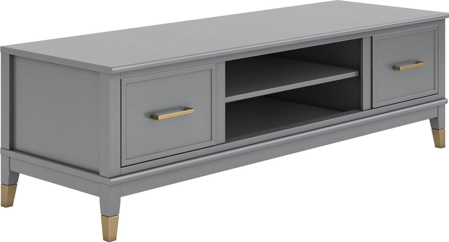CosmoLiving by Cosmopolitan Table basse »Westerleigh« Kommode mit 3 x Kabeldurchführungen, MDF, Breite 152 cm