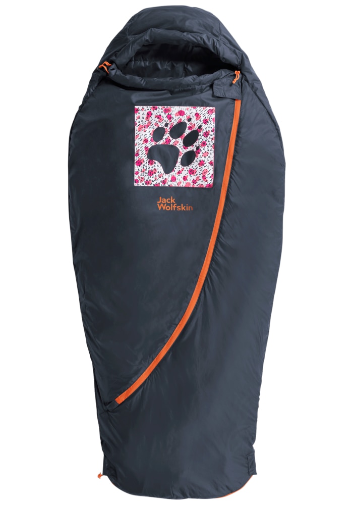 Jack Wolfskin Sac de couchage pour enfants »GROW UP DREAMER« Sac de couchage enfant, chaud, longueur ajustable