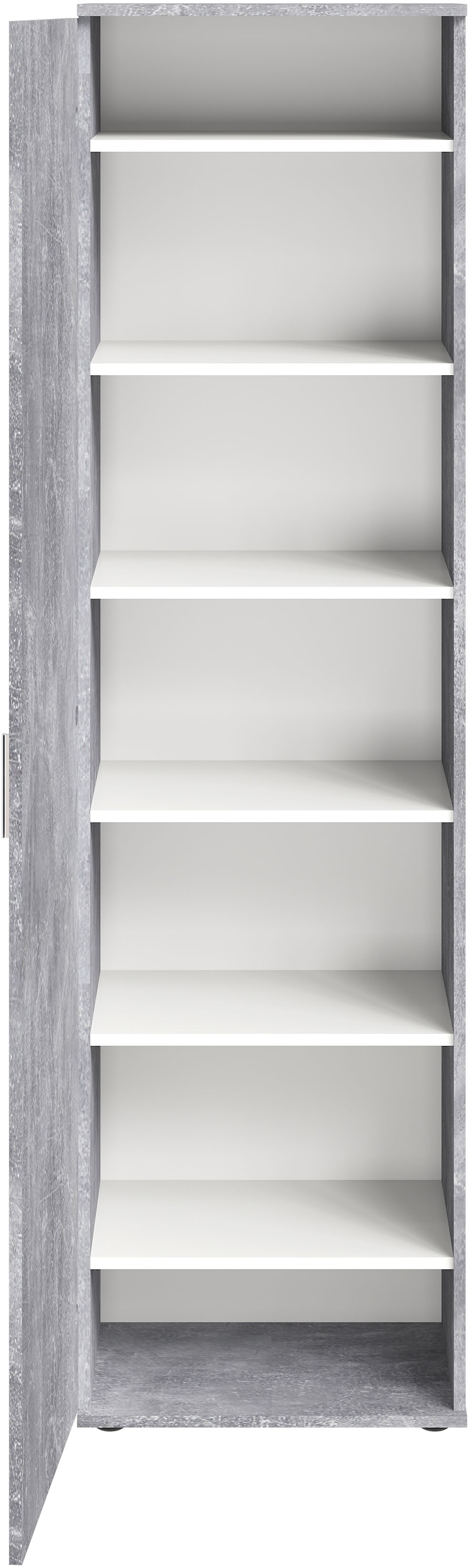 FMD Mehrzweckschrank »Inca 1«, Garderobenschr., Aktenschr., Mehrzweckschr., Breite 50 cm, Höhe 184 cm