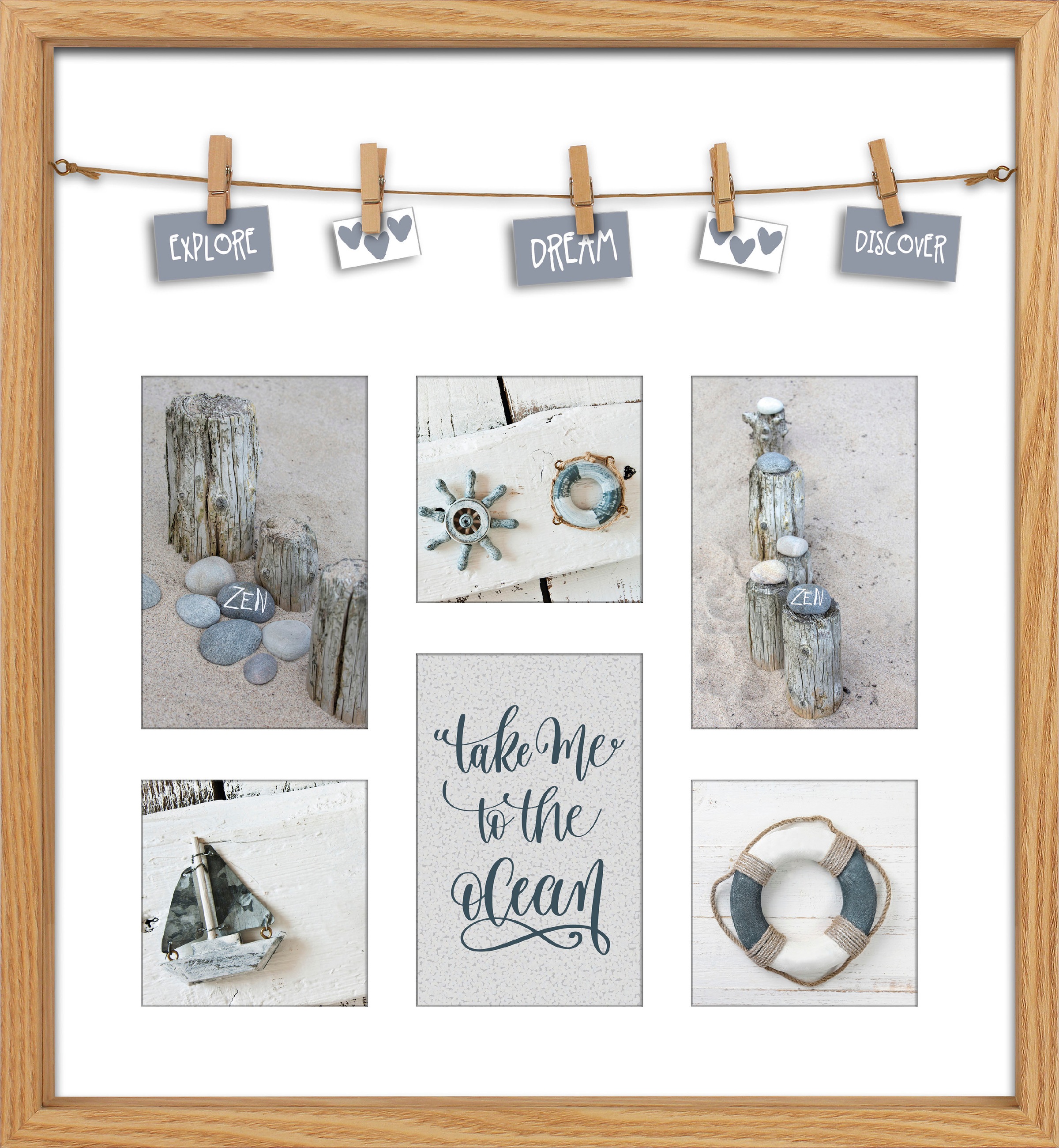 Image of RAPHAELLO Bilderrahmen »Husum«, (1 St.), Collage bei Ackermann Versand Schweiz