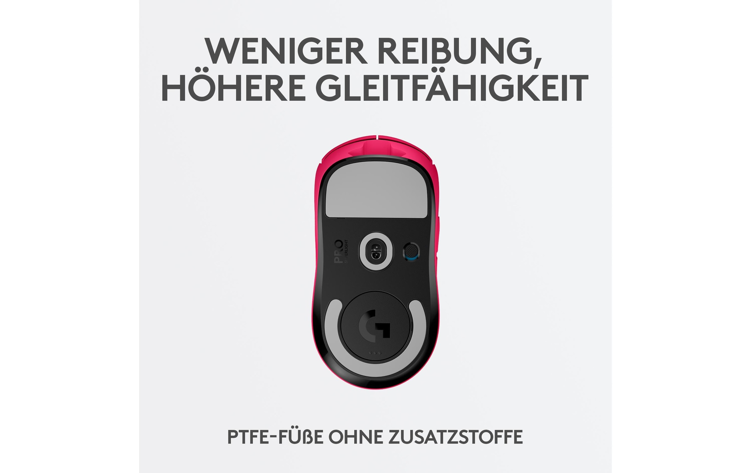 Logitech Gaming-Maus »Logitech PRO X SUPERLIGHT pink«, kabellos