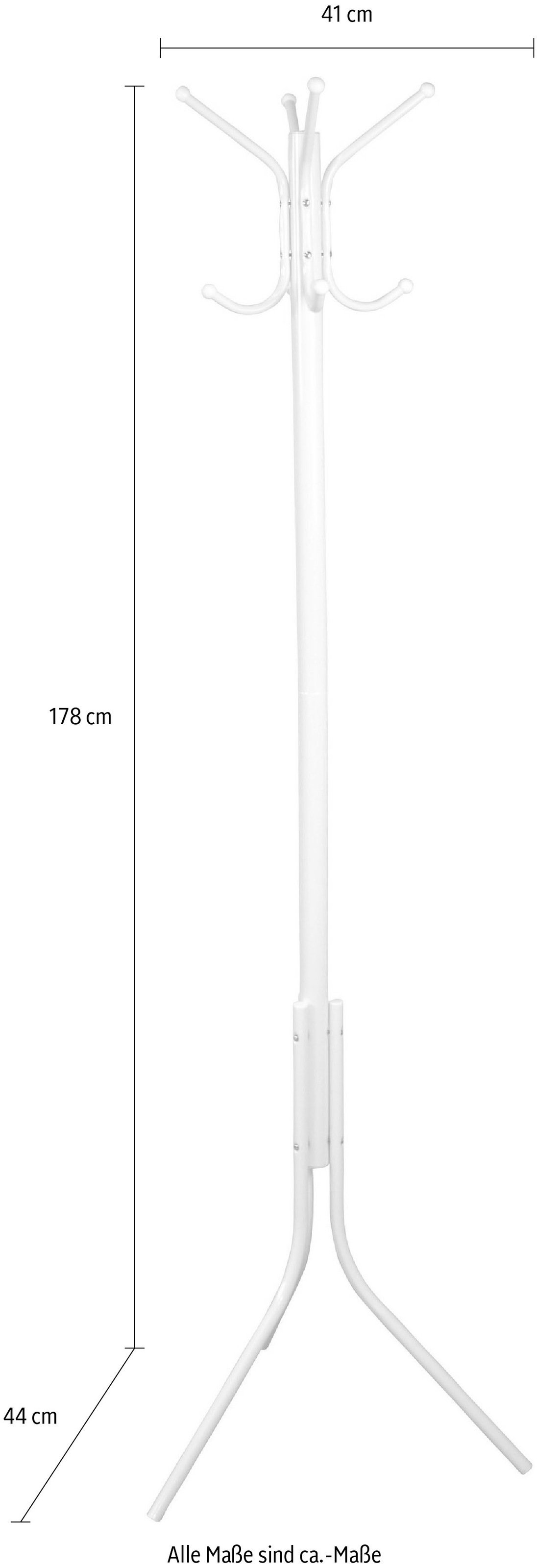 INOSIGN Garderobenständer "TOPSELLER" Maße (B/T/H): 41/44/178 cm