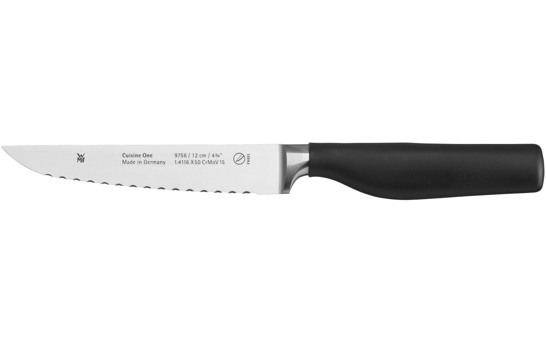 Image of WMF Allzweckmesser »WMF Universalmesser Cuisine One Sch«, (1 tlg.), Wellenschliff bei Ackermann Versand Schweiz