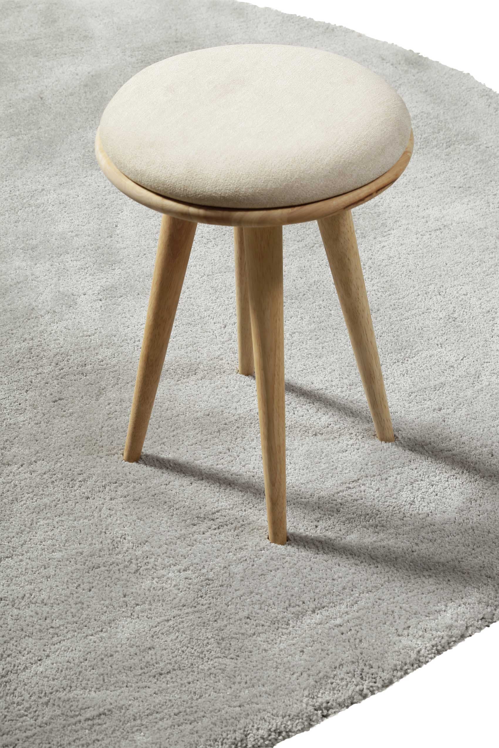 Wecon home Basics Tapis »Emilia« Rond 25 mm Höhe Hochflorteppich, getuftet, modern, einfarbig, flauschig, Wohnzimmer