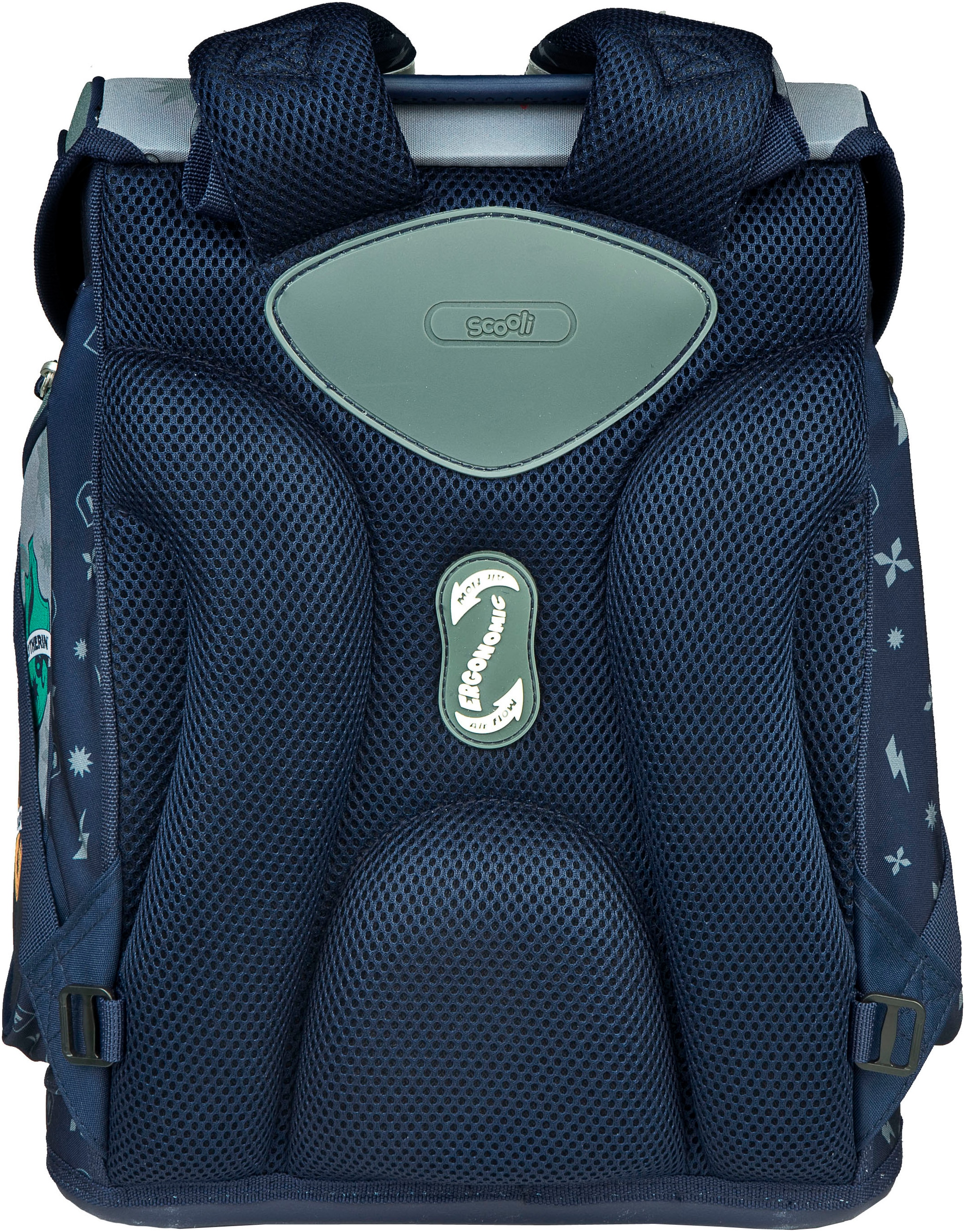 Scooli Schulranzen »EasyFit, Harry Potter Hogwarts«, Reflektoren
