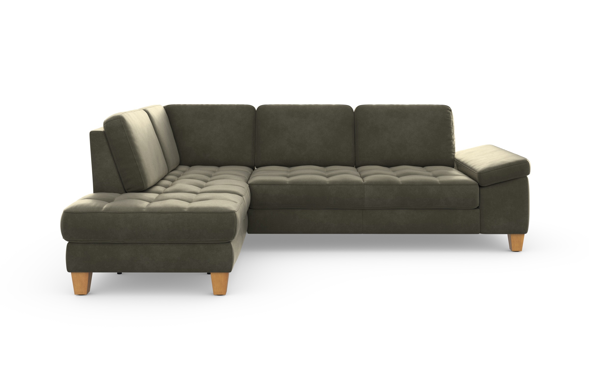 sit&more Ecksofa »Westham L-Form« mit Ottomane, mit oder ohne Bettfunktion, Bettkasten, Verstellung